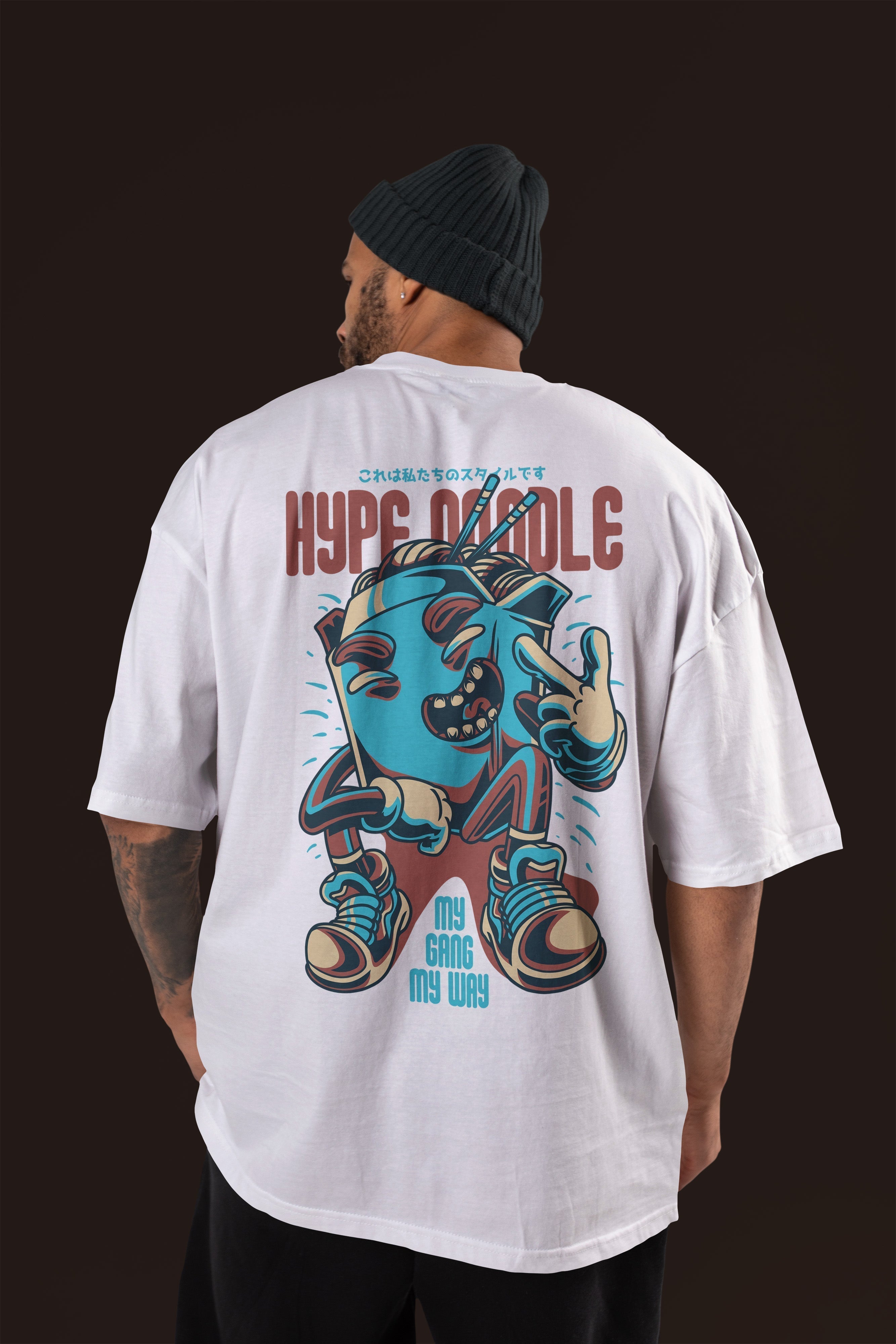 HYPE NOODLE Tshirt (White)
