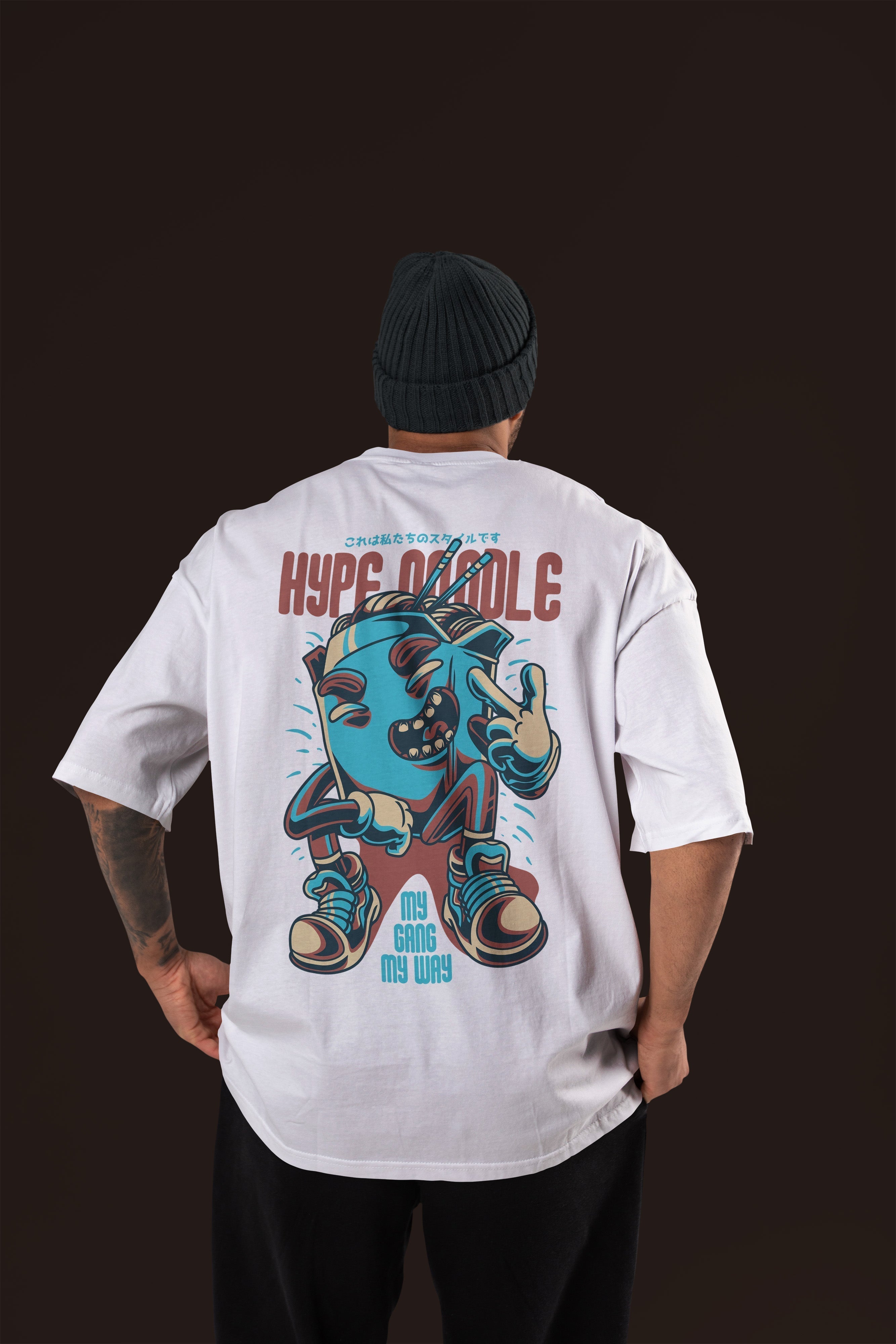 HYPE NOODLE Tshirt (White)