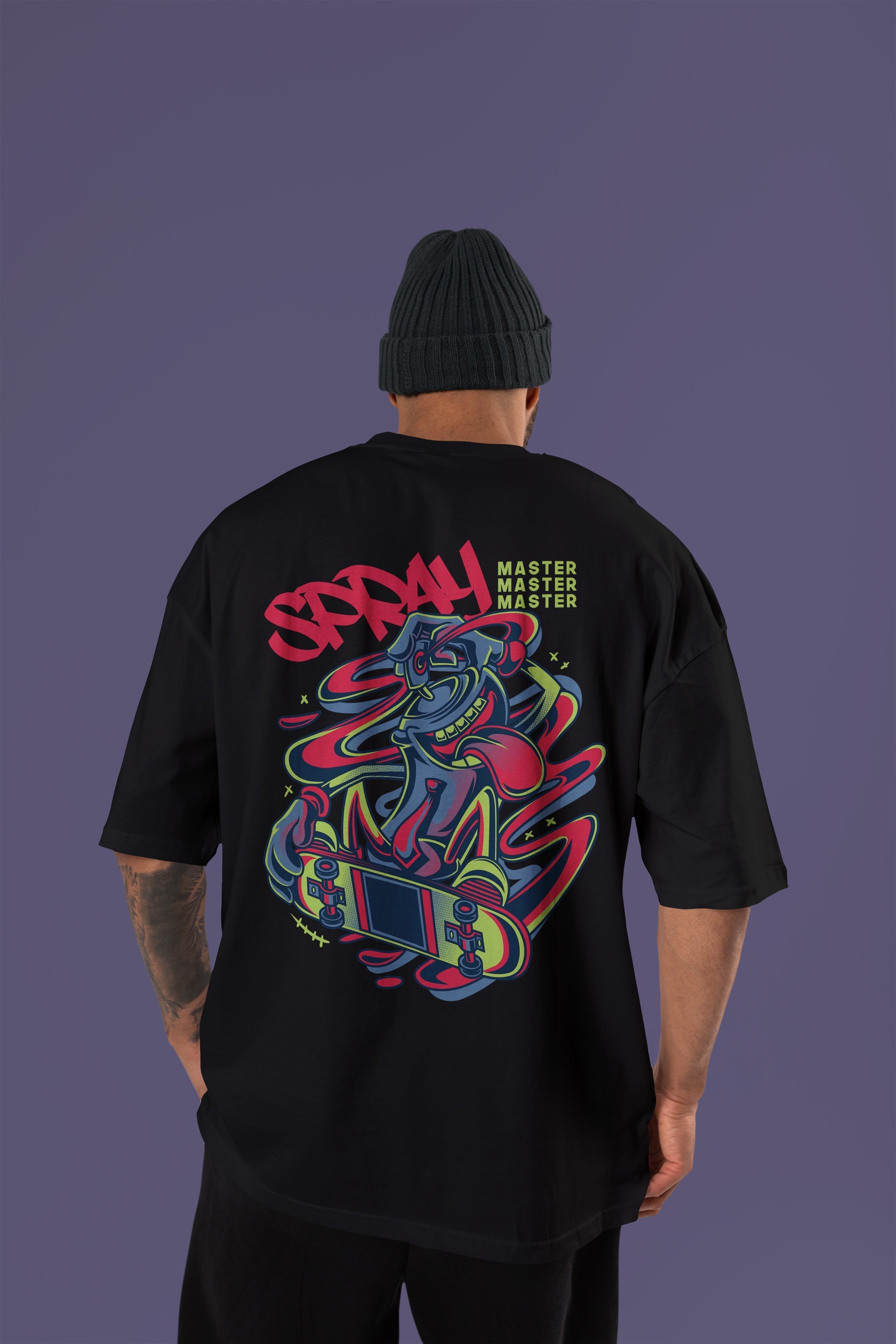 SPRAY Tshirt (Black)