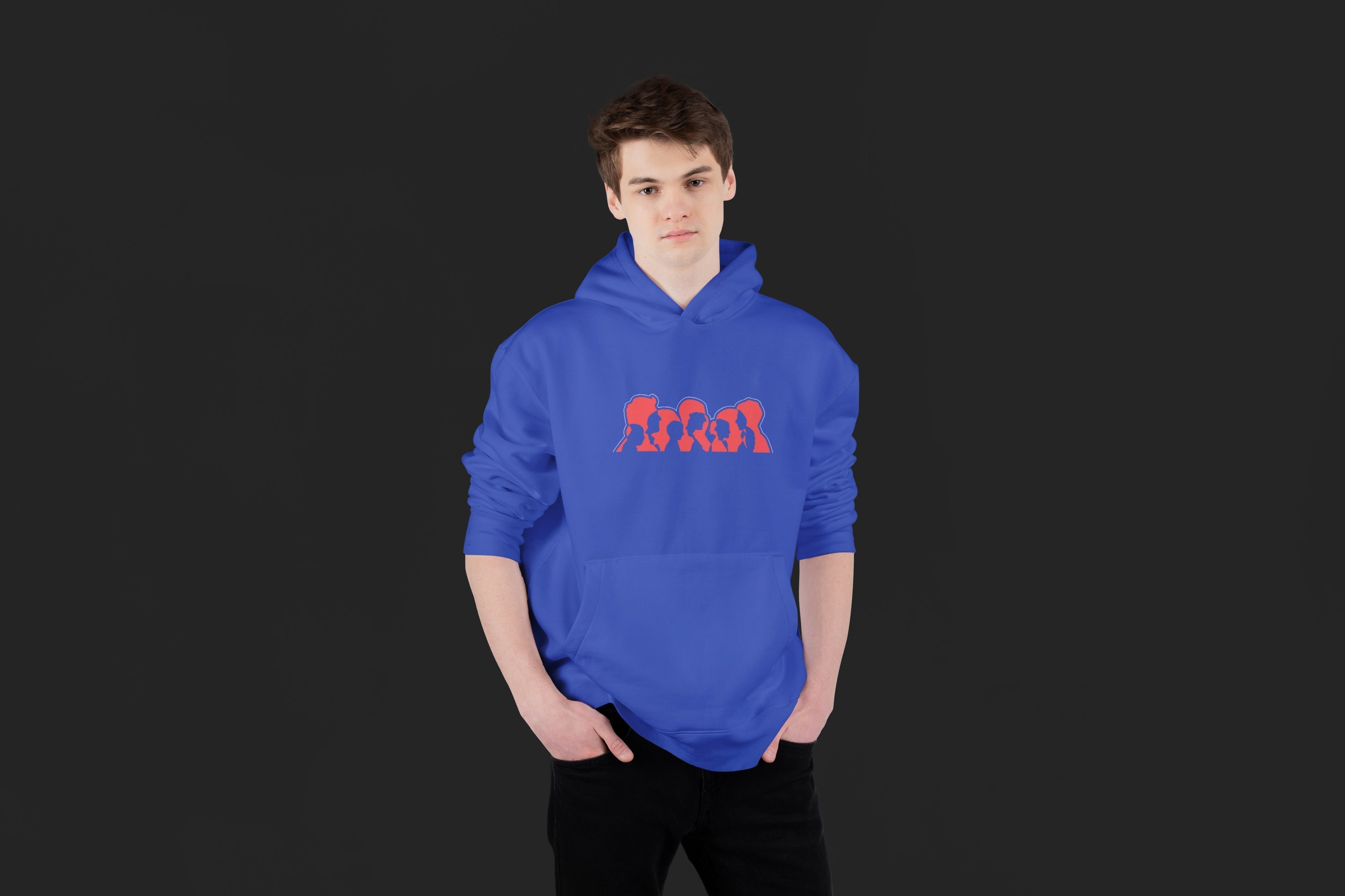 DIVERSITY Oversize Hoodie (Royal Blue)