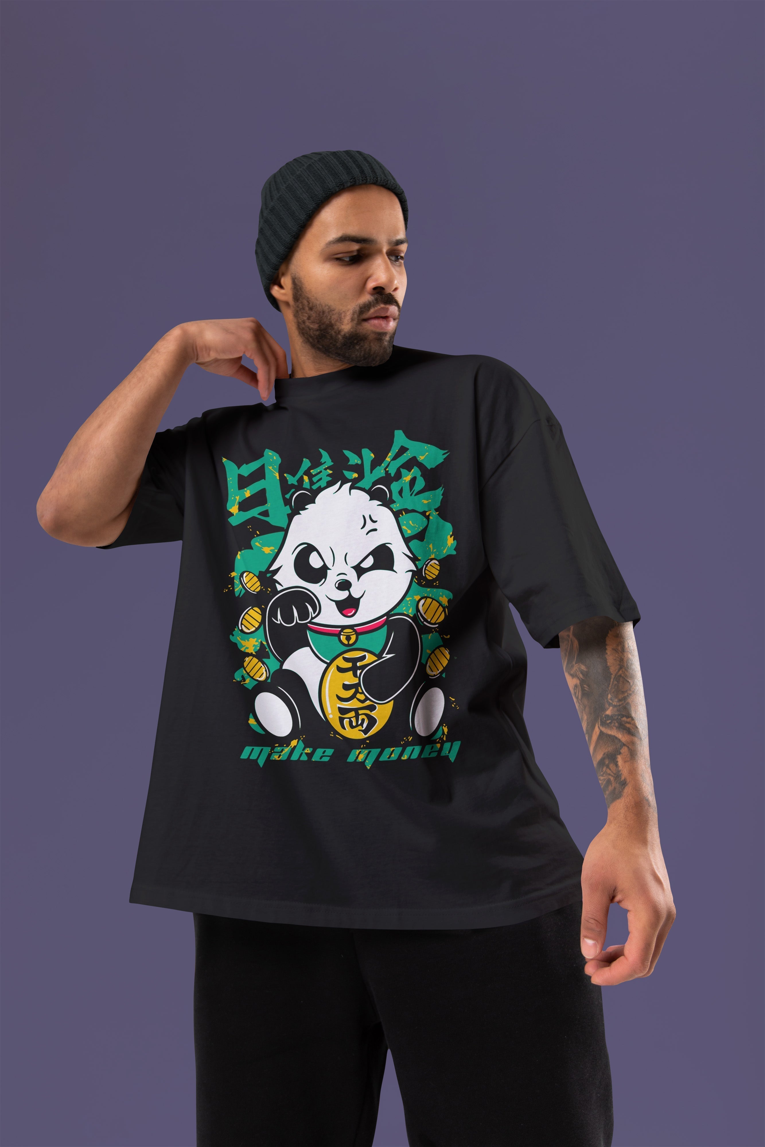 MONEY Oversize Tshirt (Black)