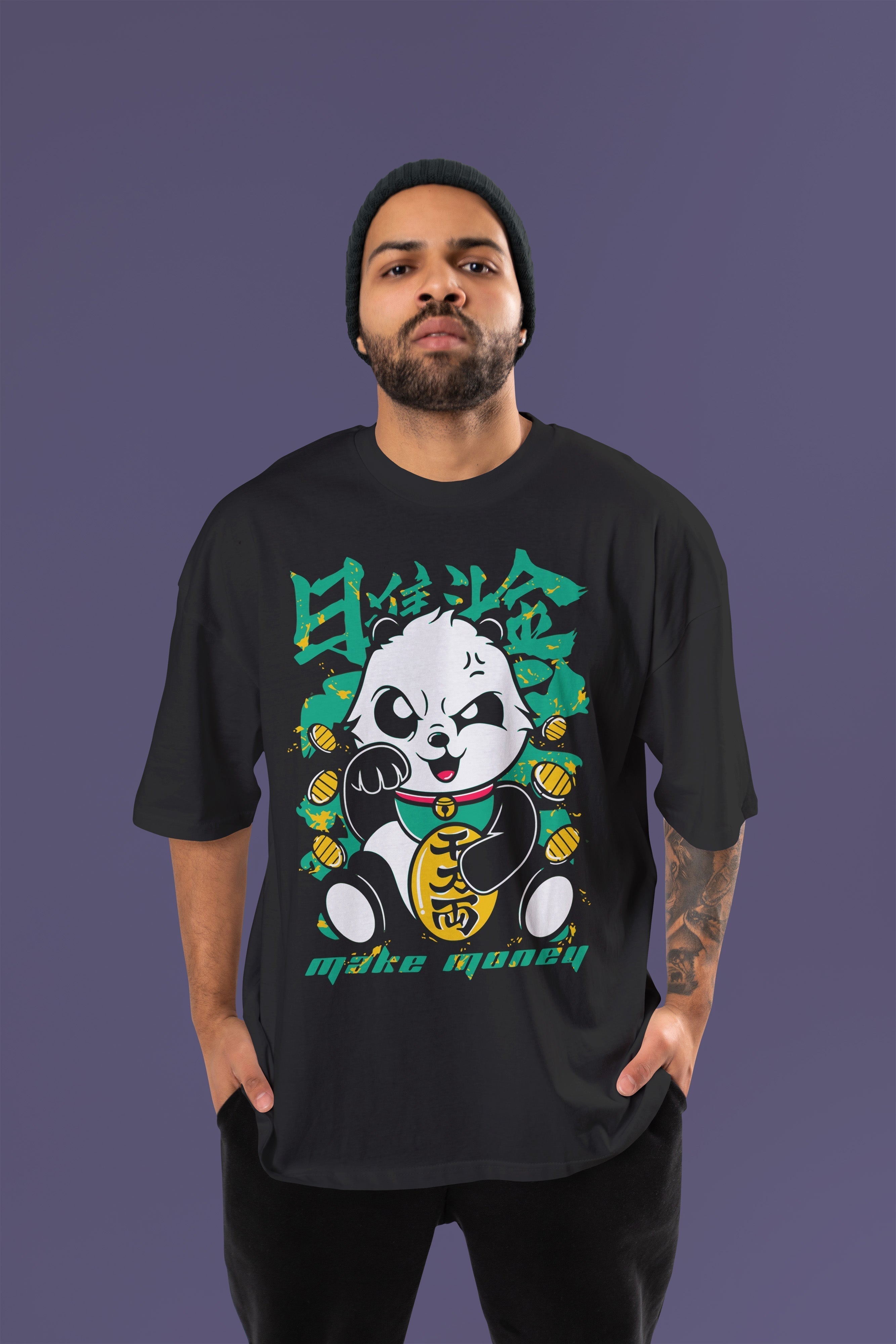 MONEY Oversize Tshirt (Black)