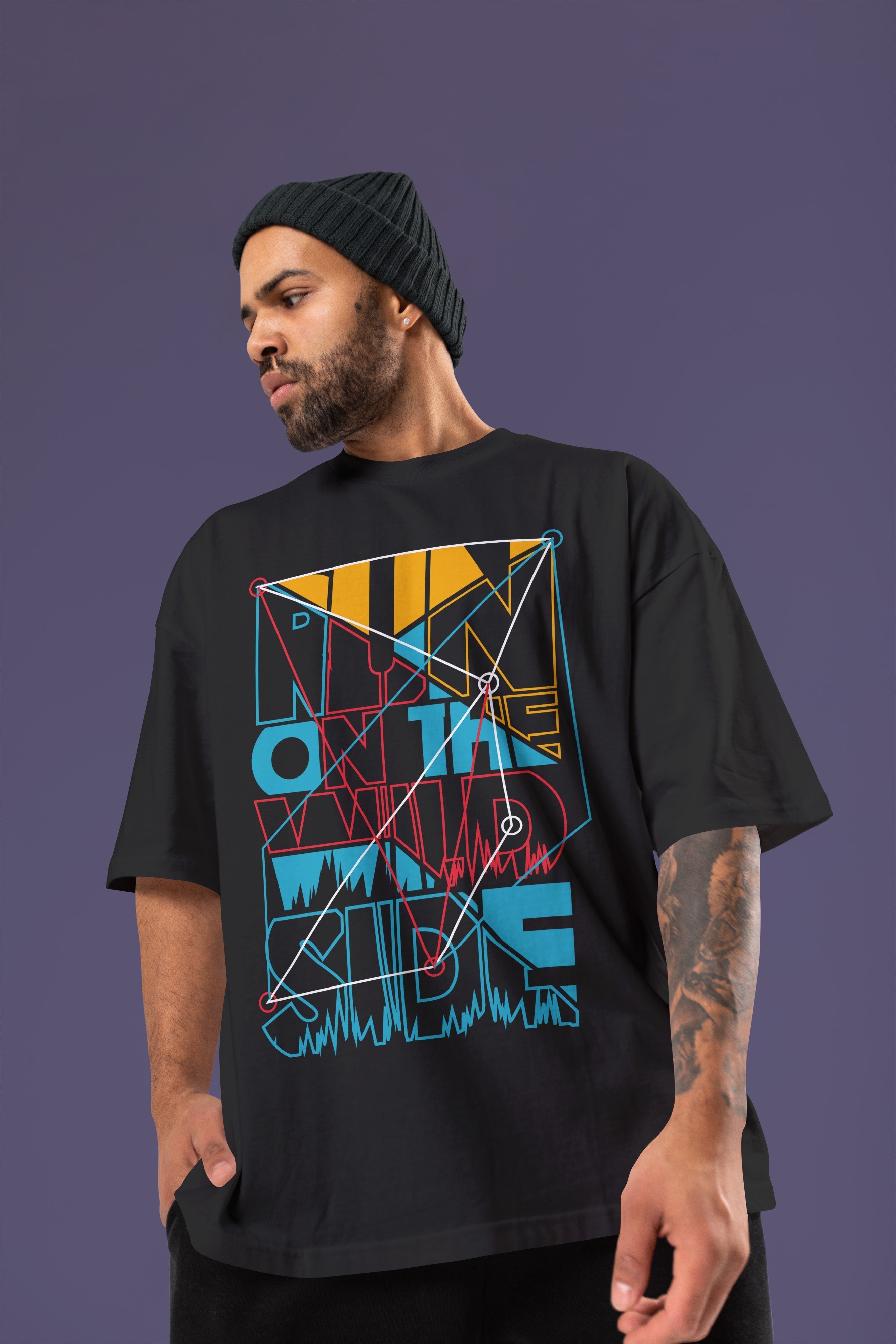 WILD Oversize Tshirt (Black)