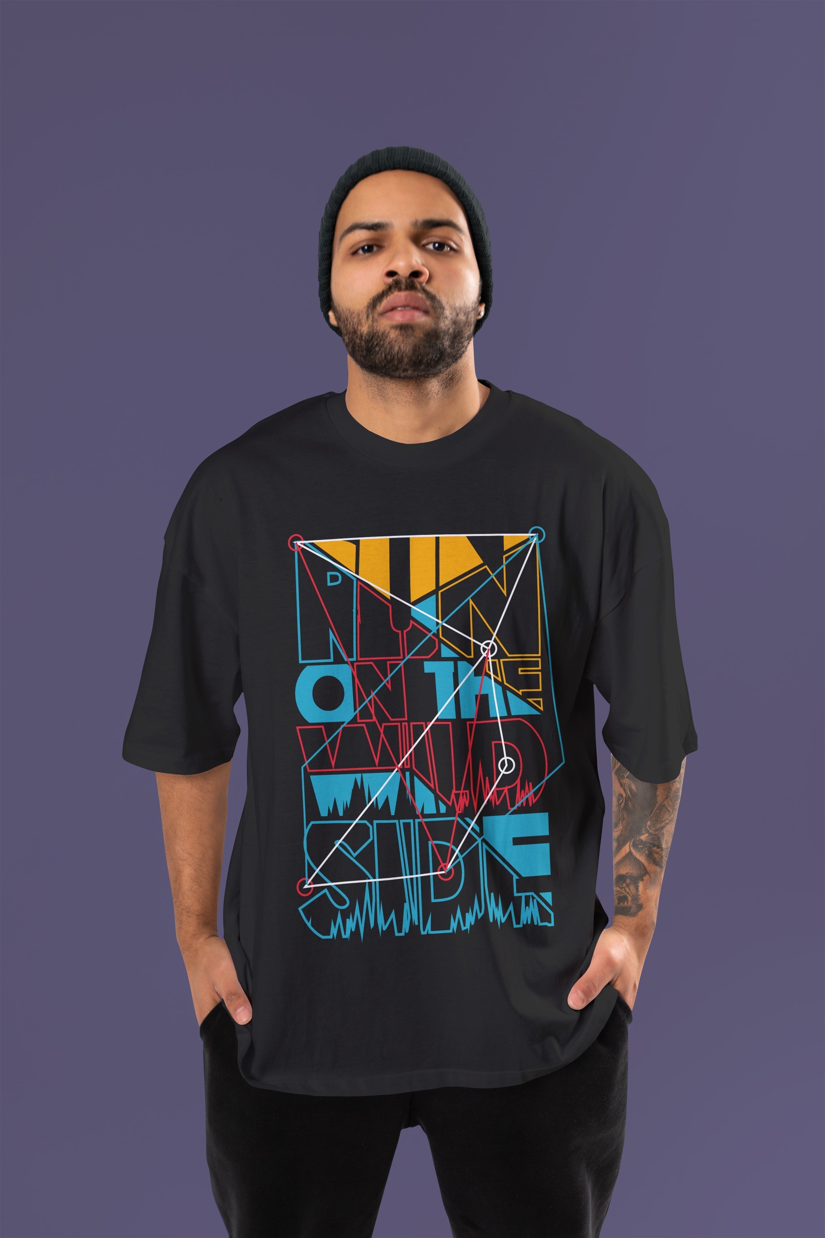 WILD Oversize Tshirt (Black)