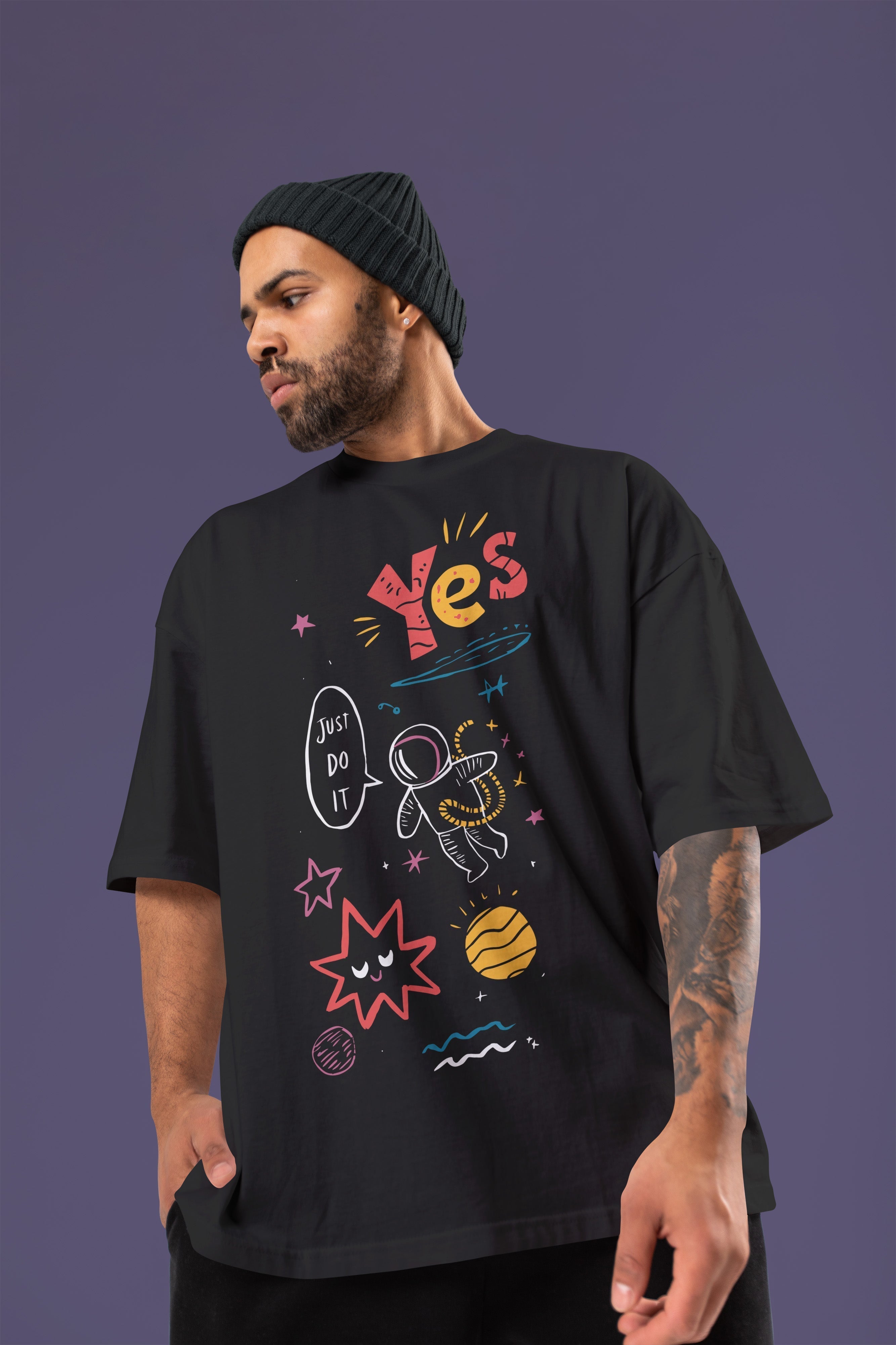 JUST DO IT Tshirt (Black)