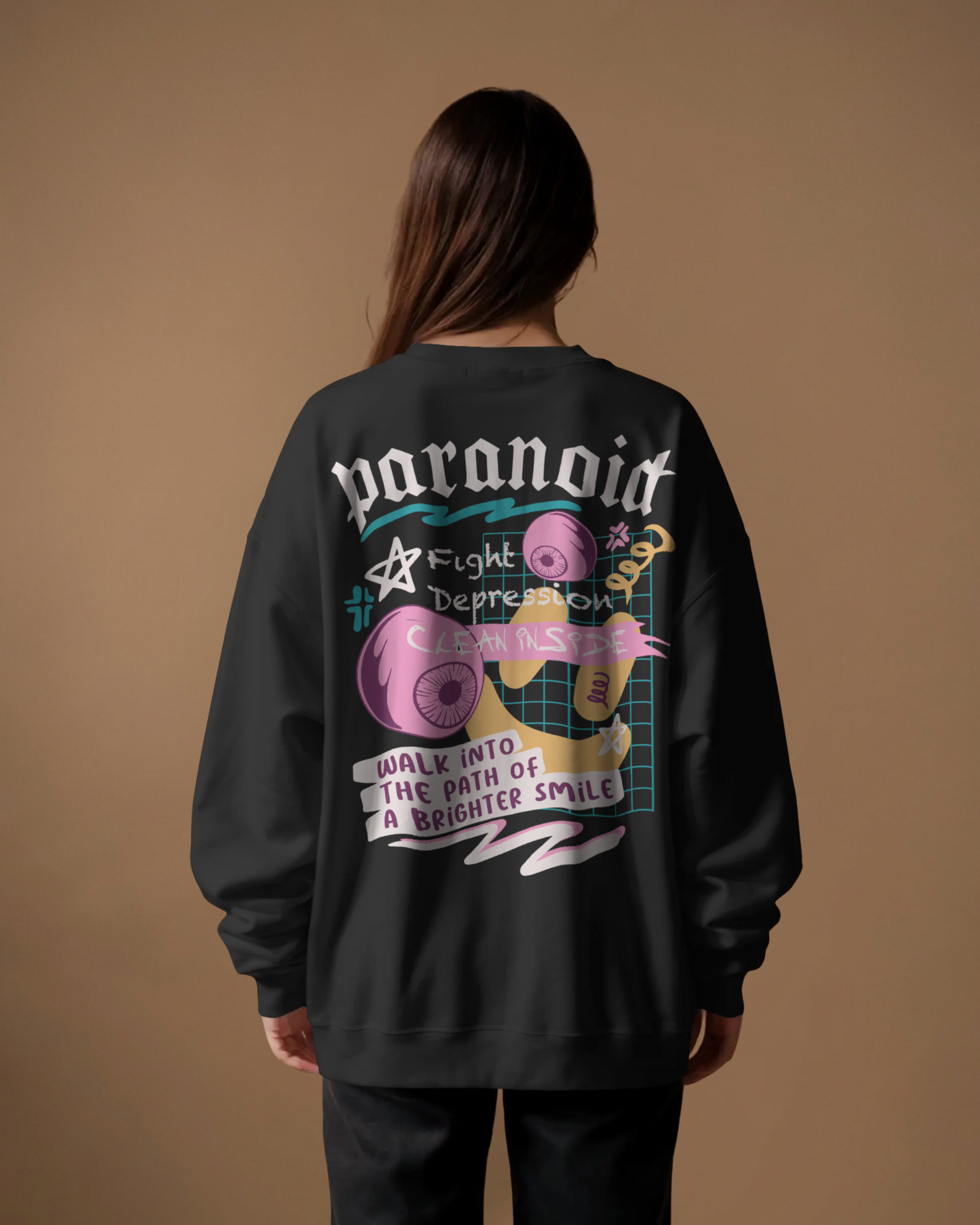 PARANOID Sweatshirt (Black)