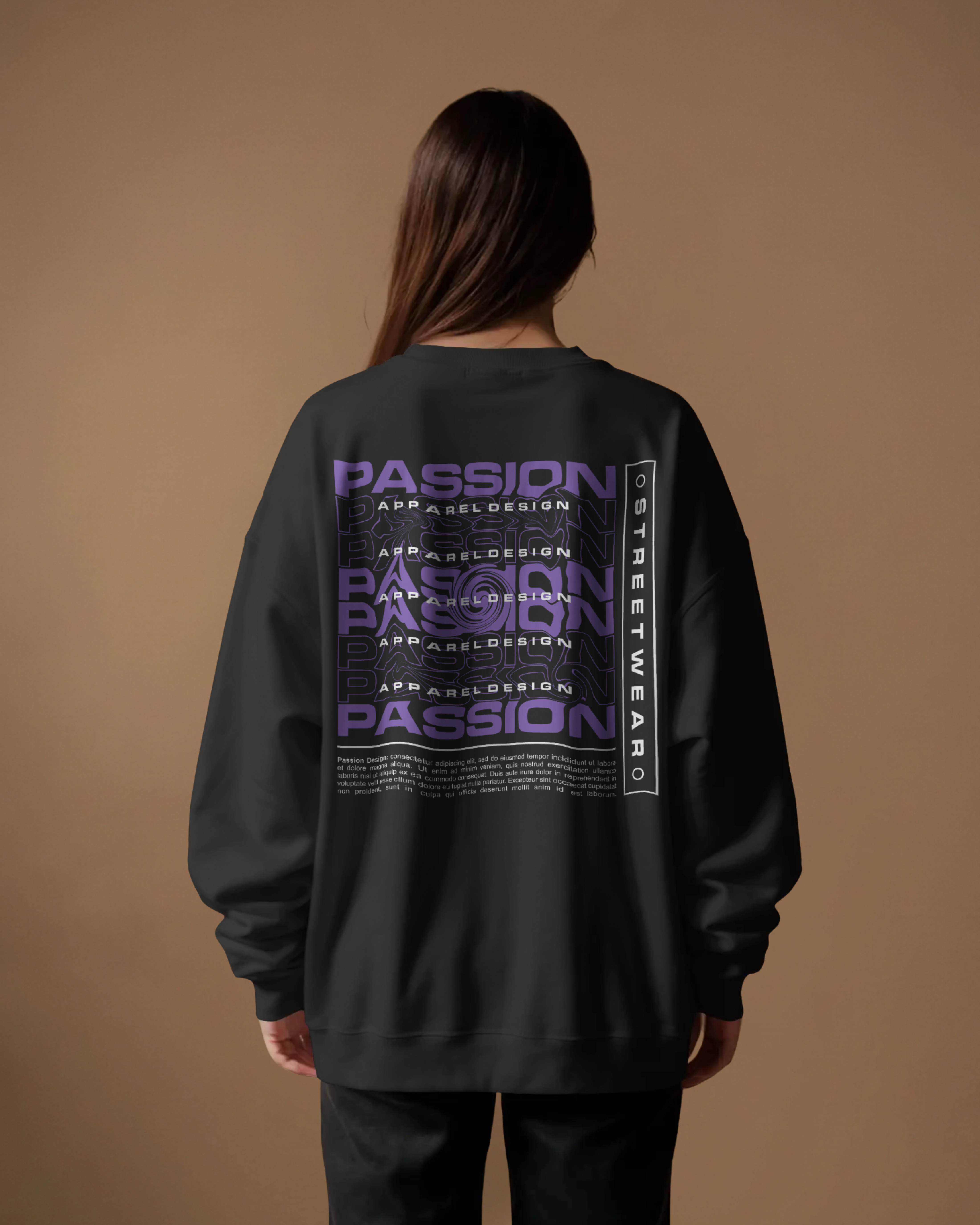 PASSION Sweatshirt (Black)