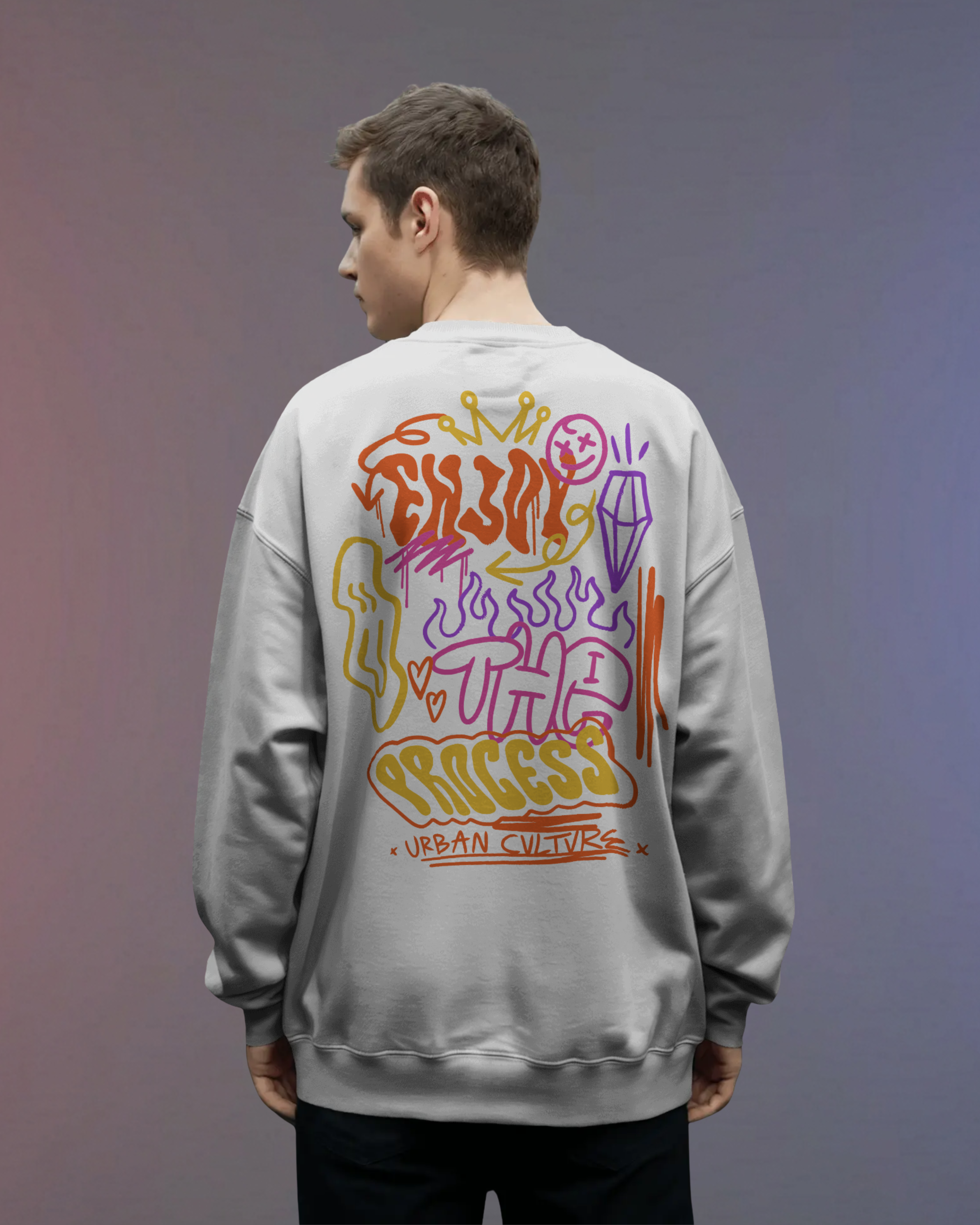 PROCESS Sweatshirt (White)