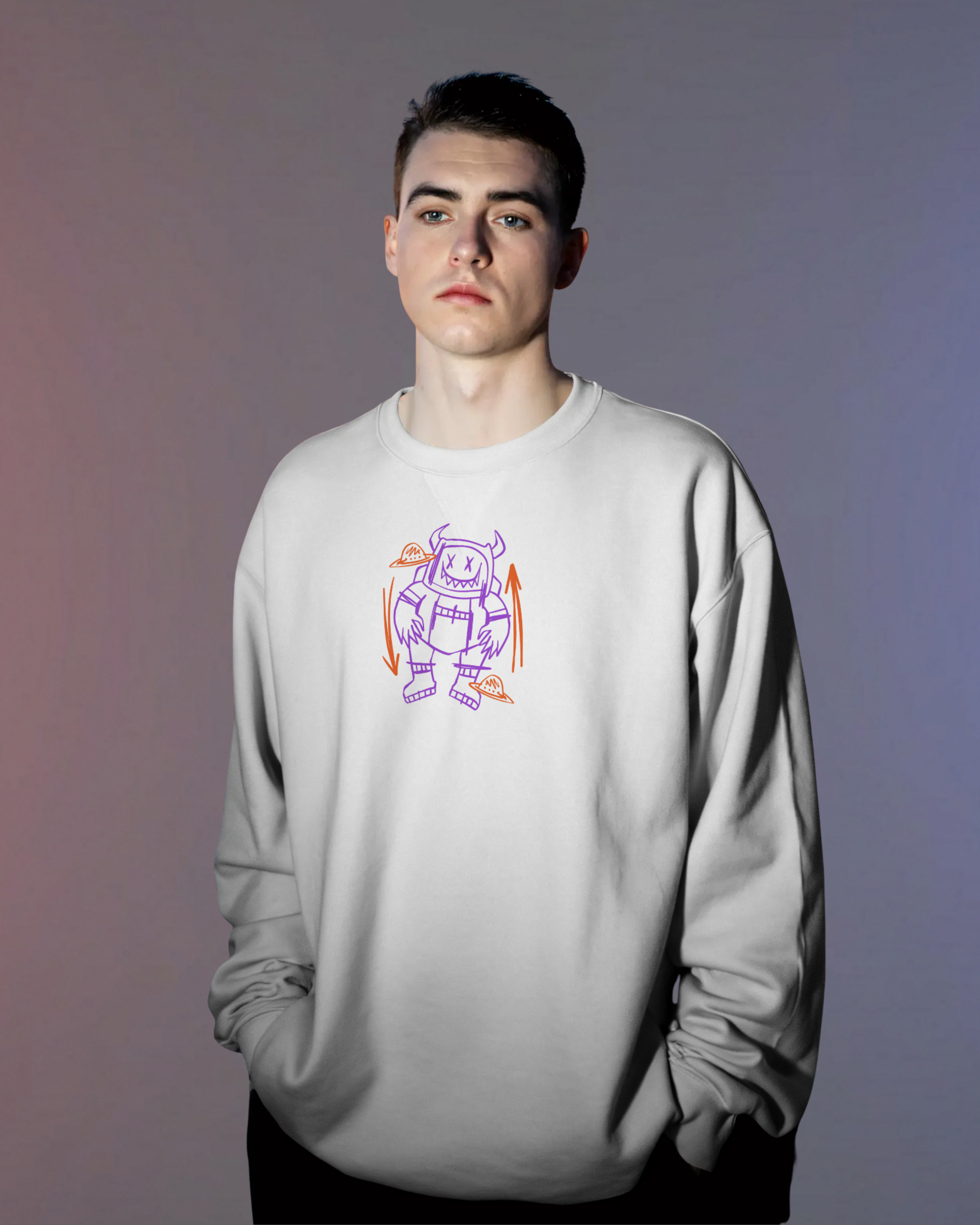 ENERGY Sweatshirt (White)