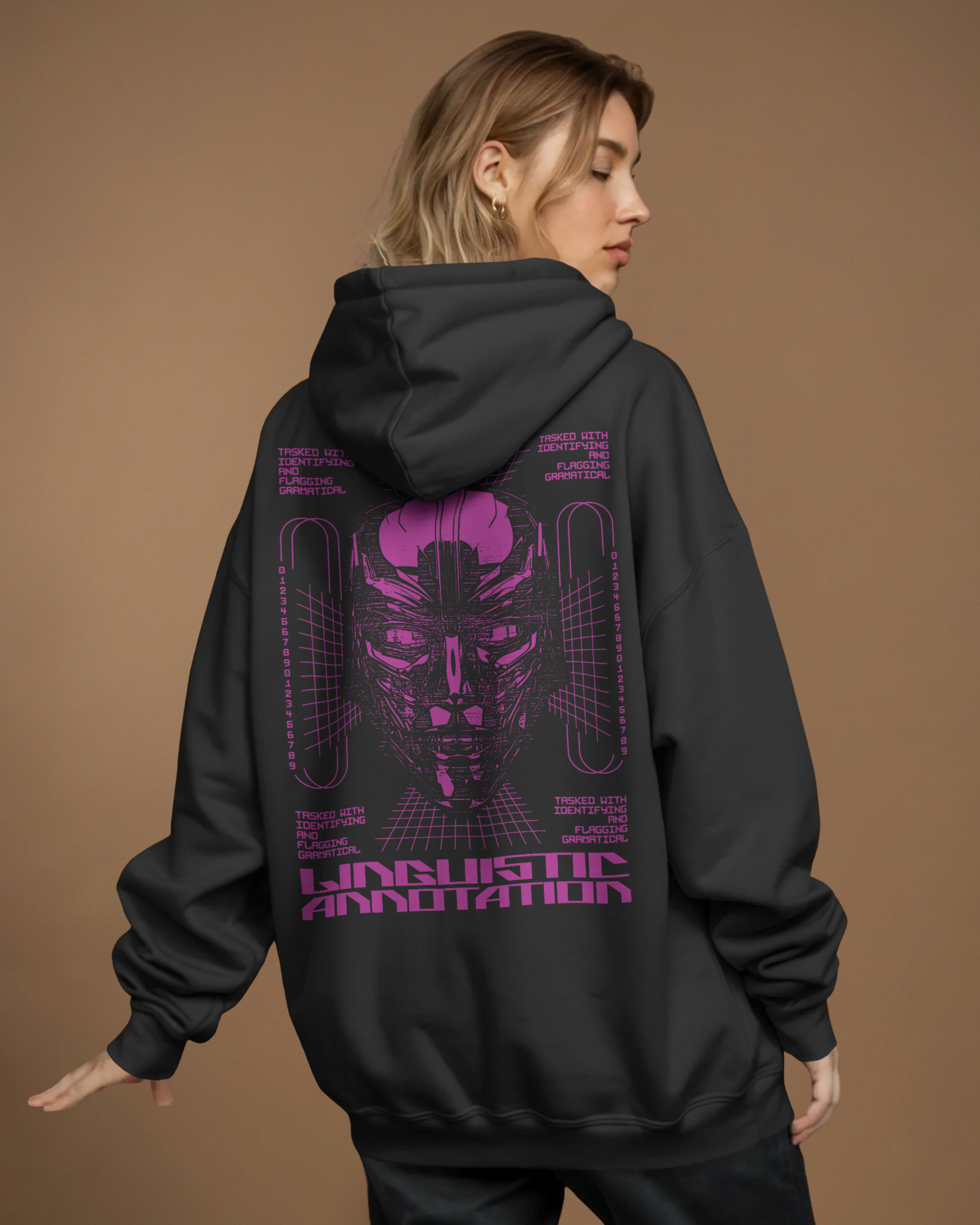 LINGUISTIC Hoodie (Black)