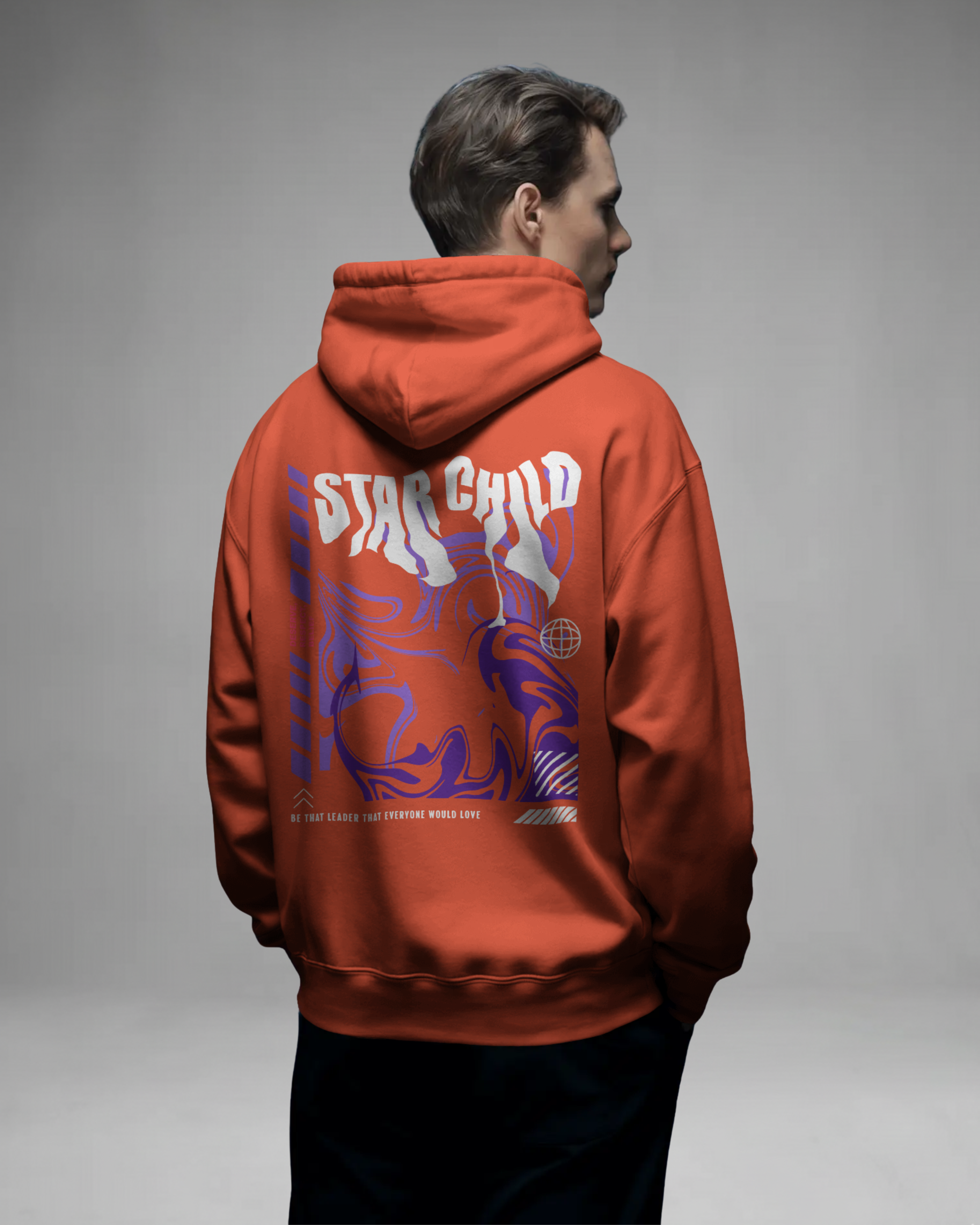 STAR CHILD Hoodie (Orange)