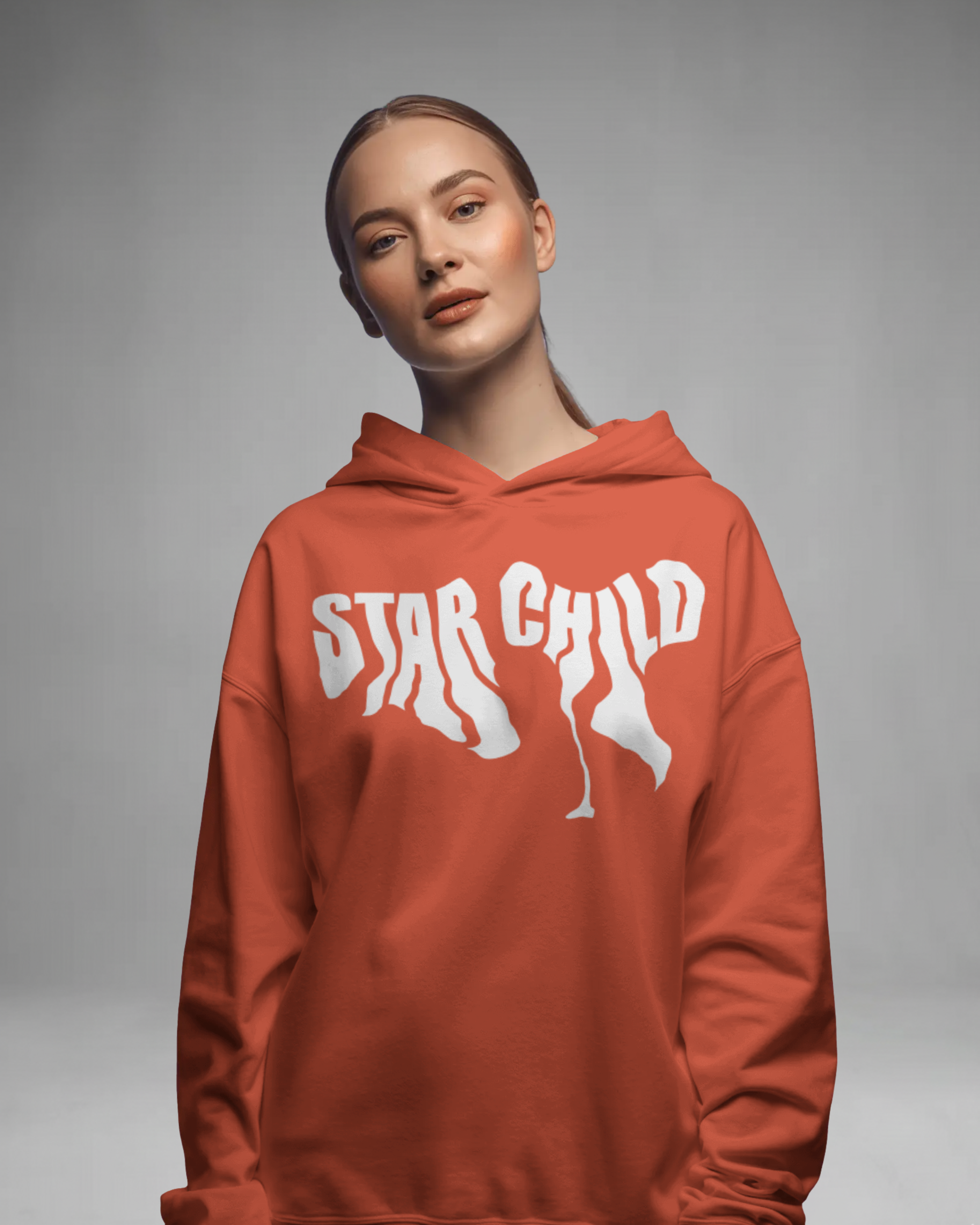 STAR CHILD Hoodie (Orange)