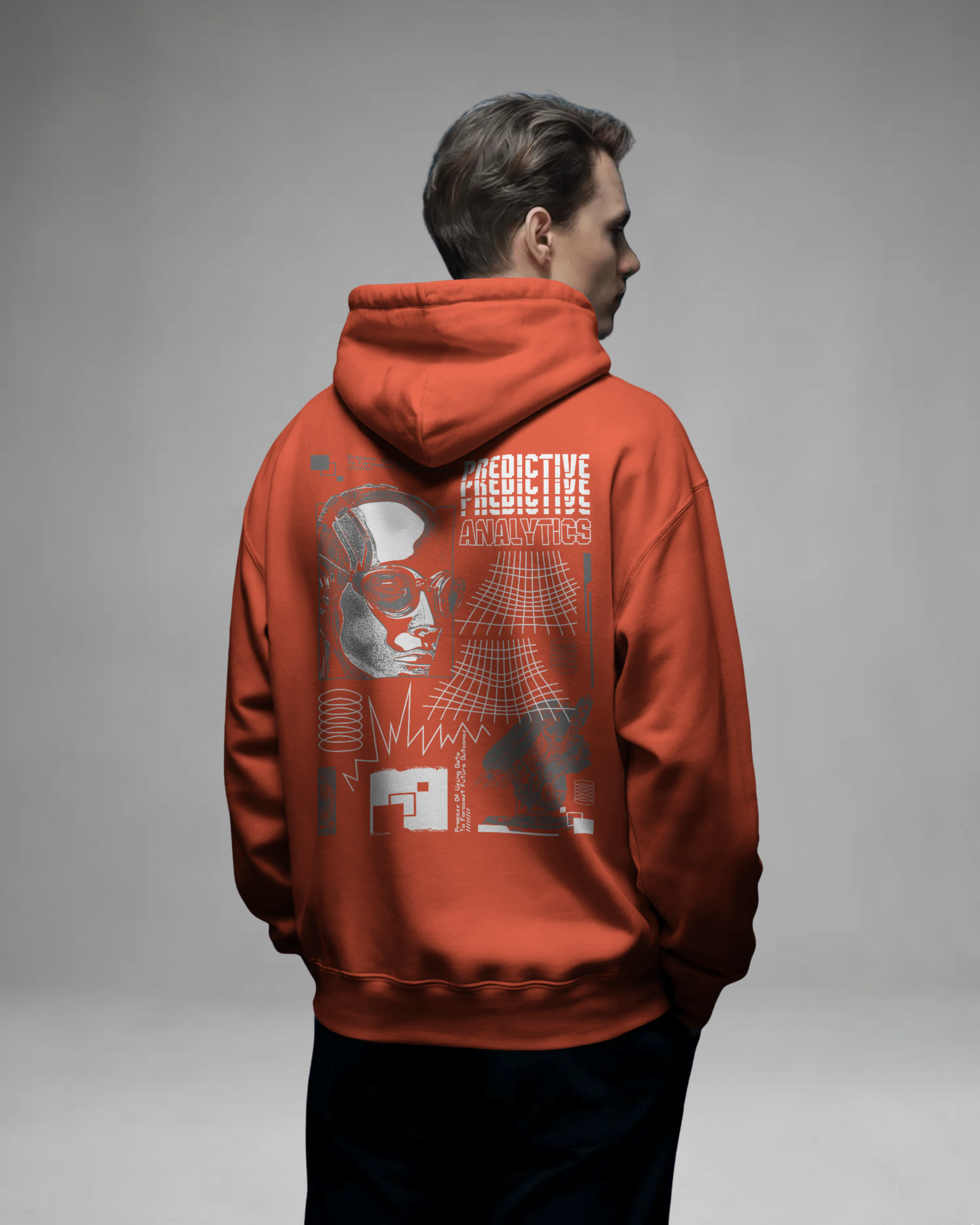 PREDICTIVE Hoodie (Orange)