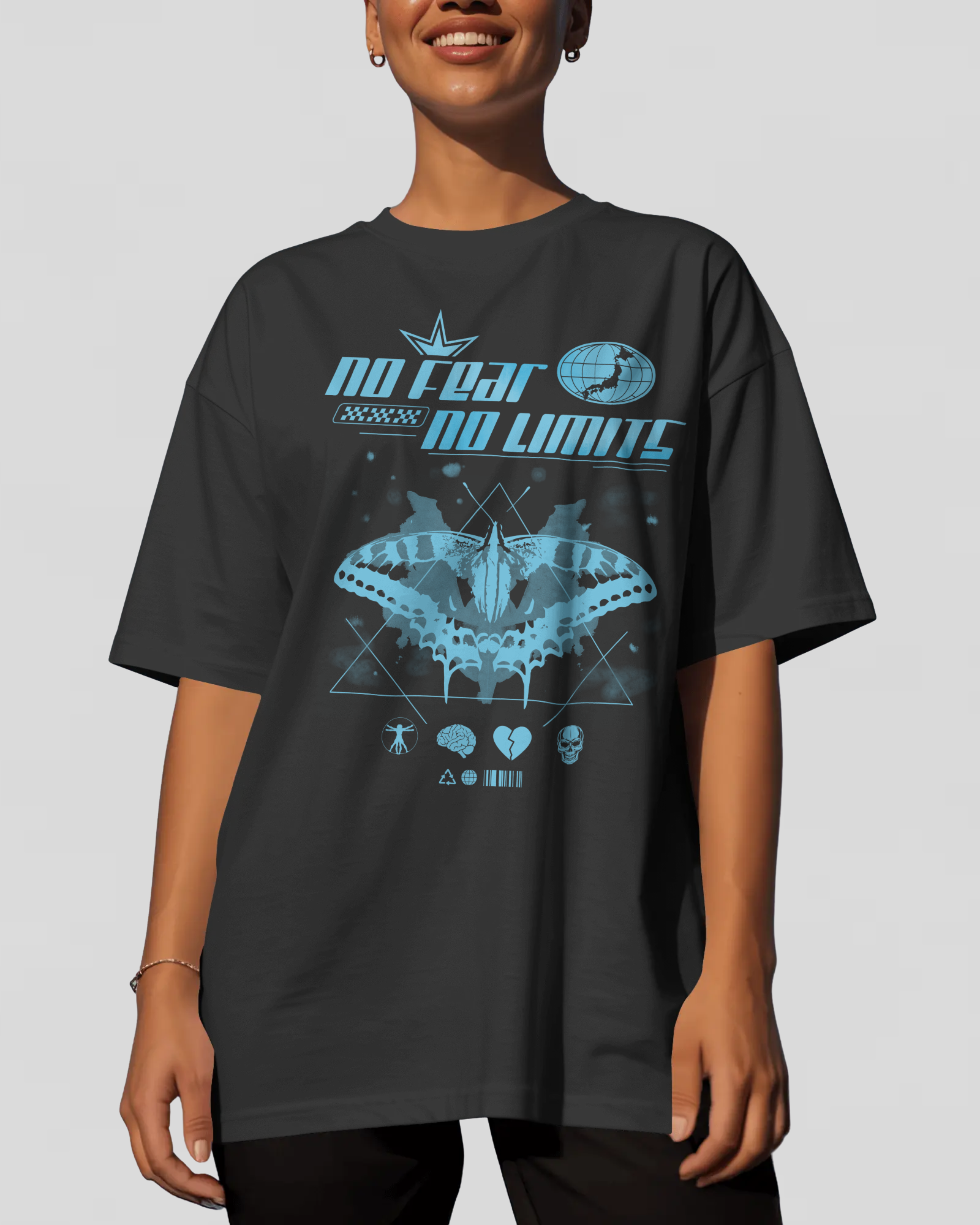 NO LIMIT Tshirt (Black)