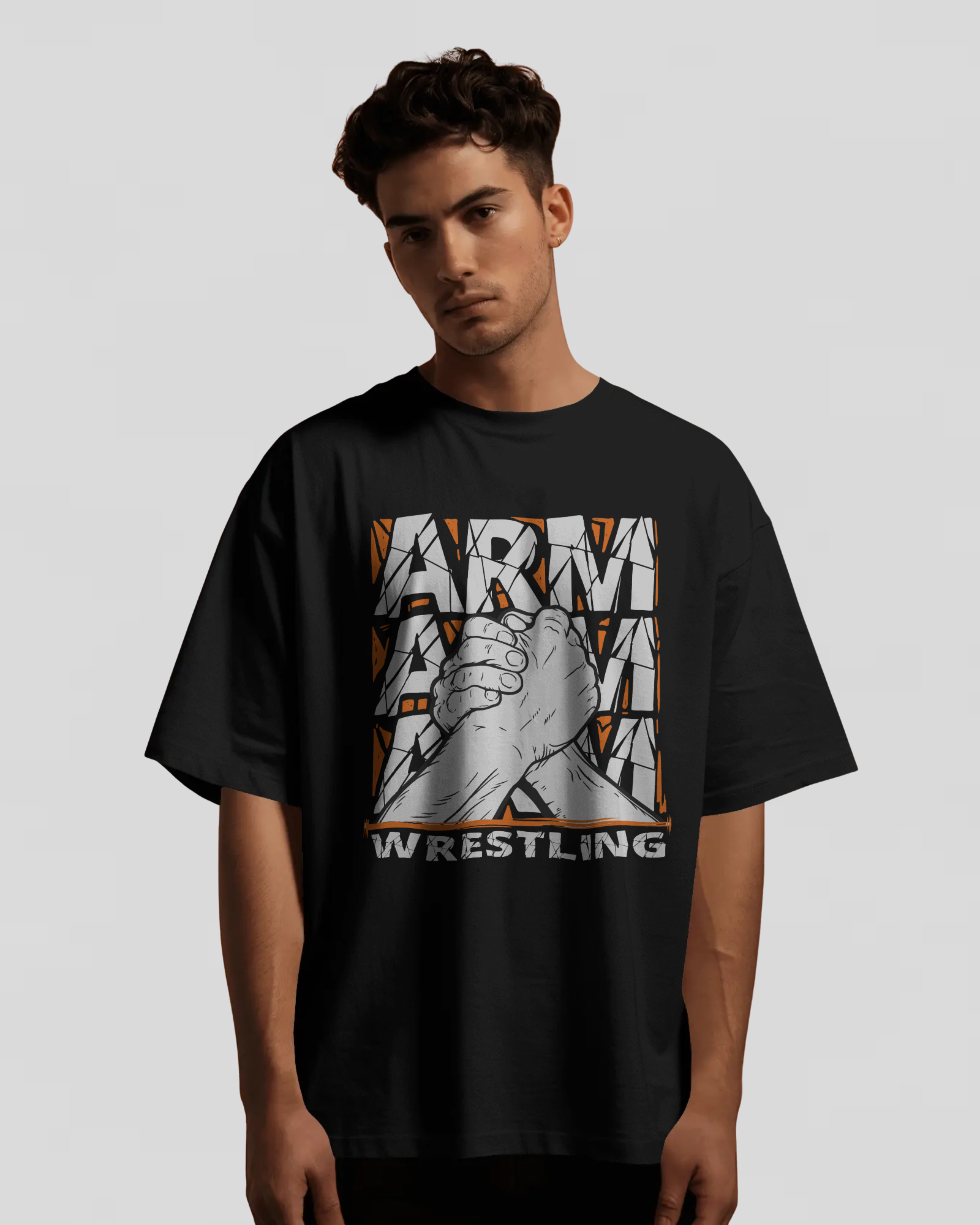 WRESTLING Tshirt (Black)