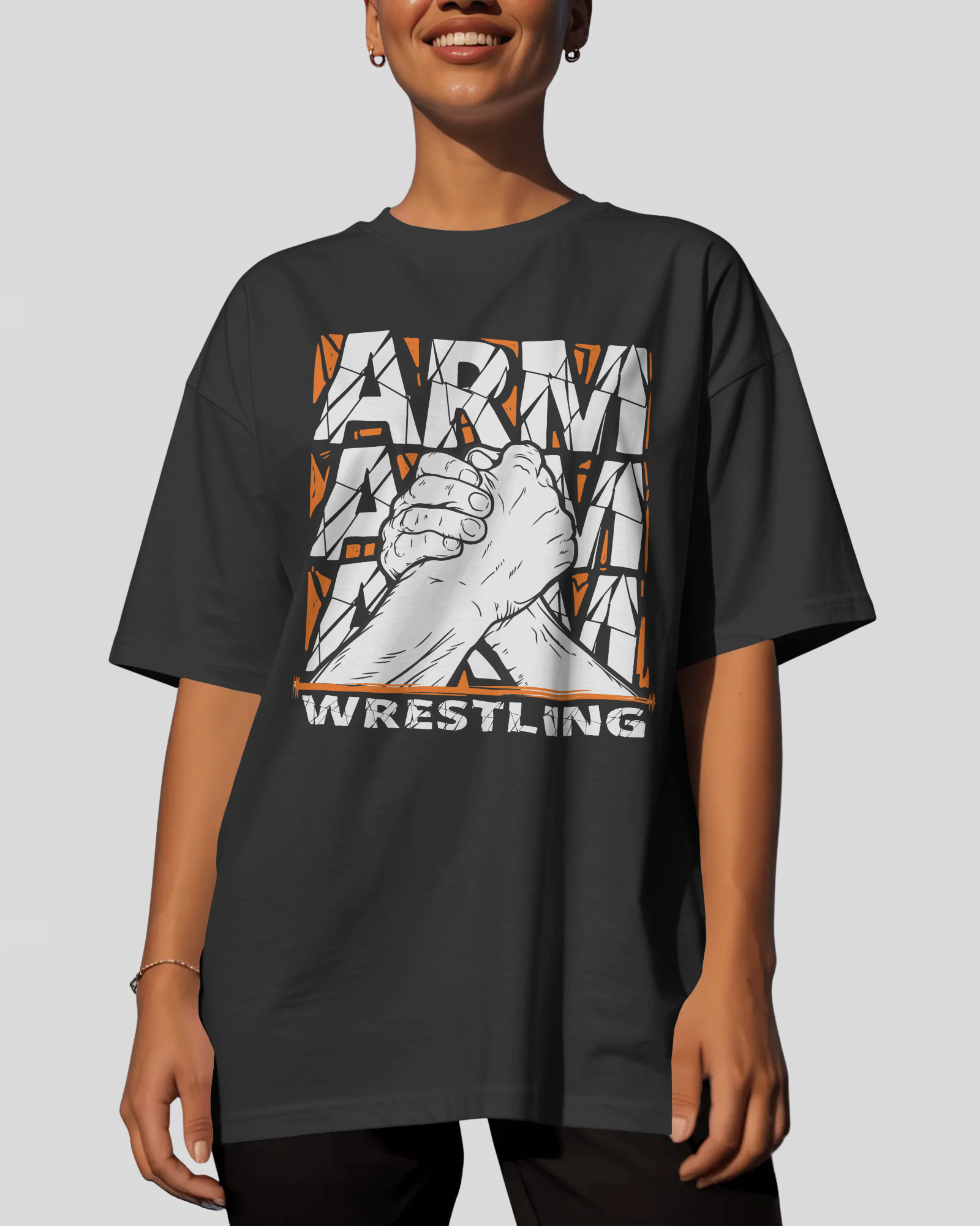 WRESTLING Tshirt (Black)