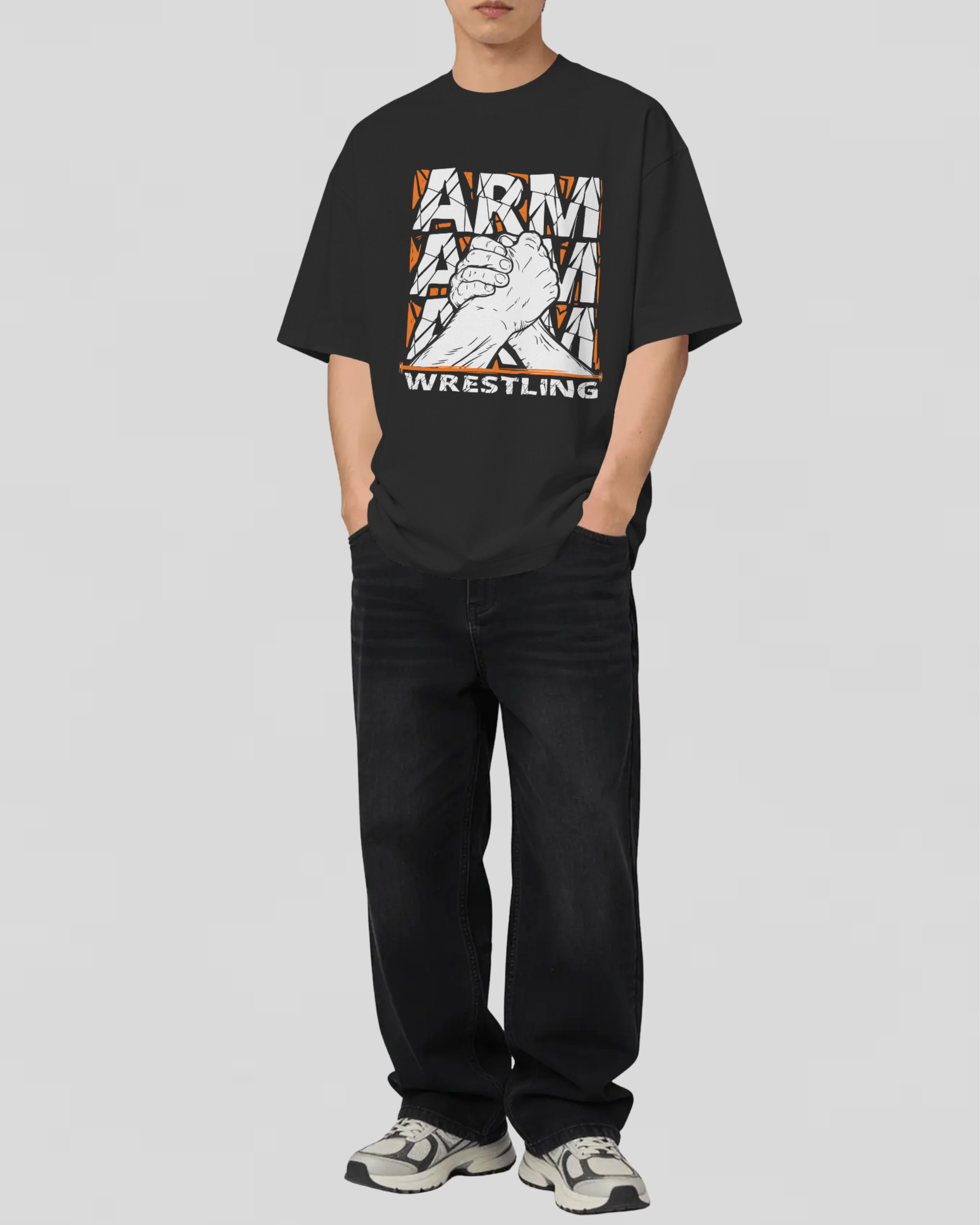 WRESTLING Tshirt (Black)