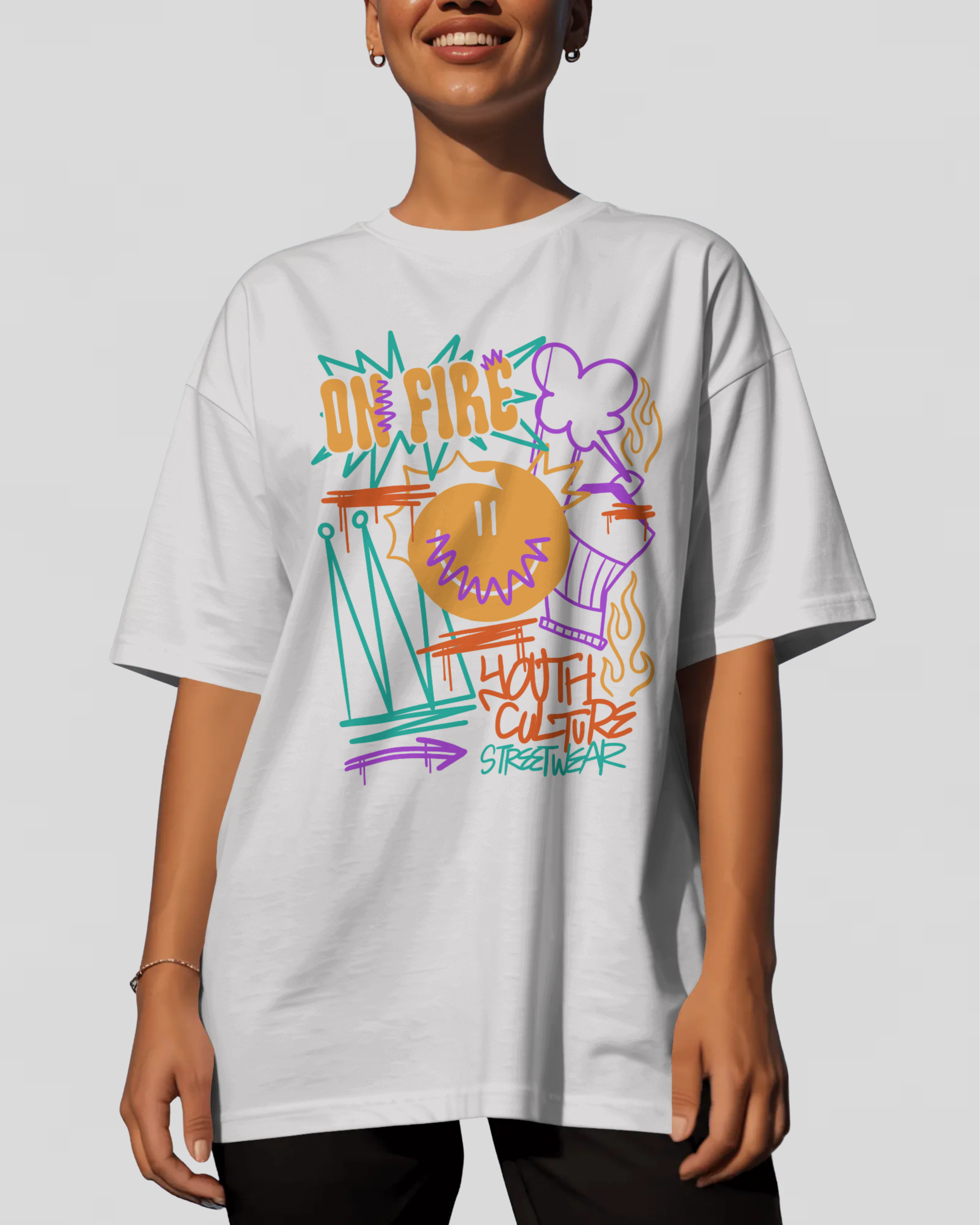 YOUTH CULTURE Tshirt (White)
