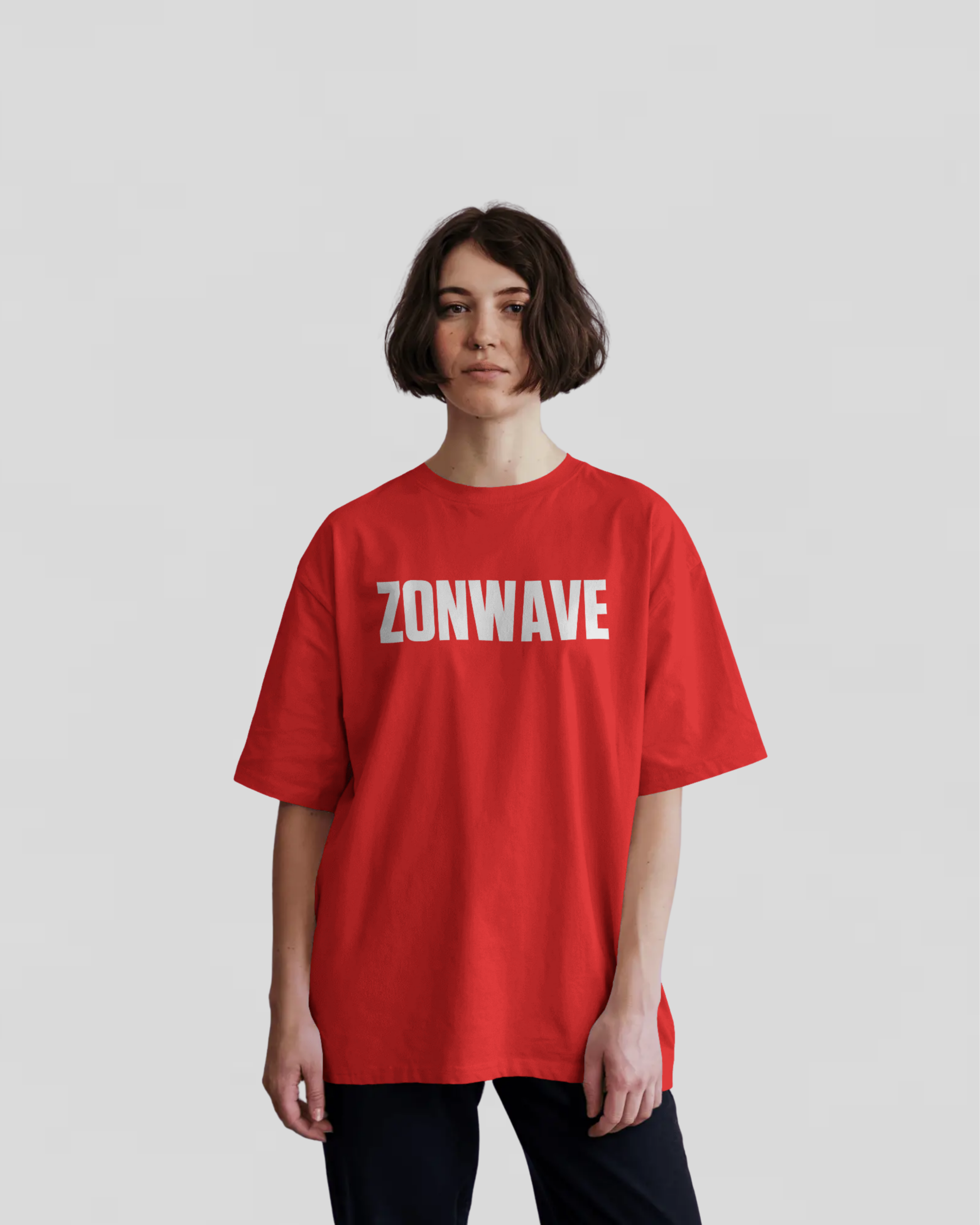 MIND Oversize Tshirt (Red)