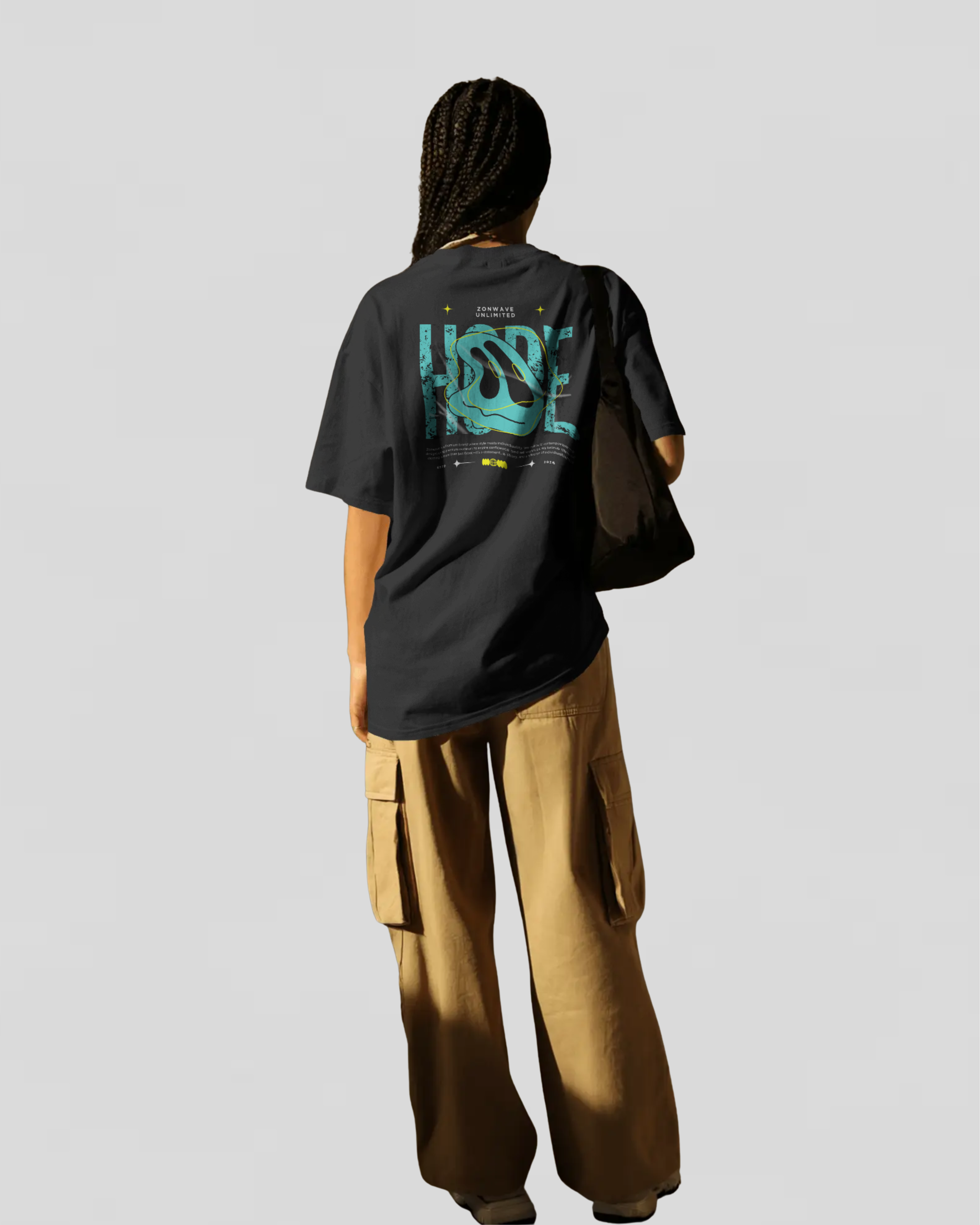 HOPE Oversize Tshirt (Black)