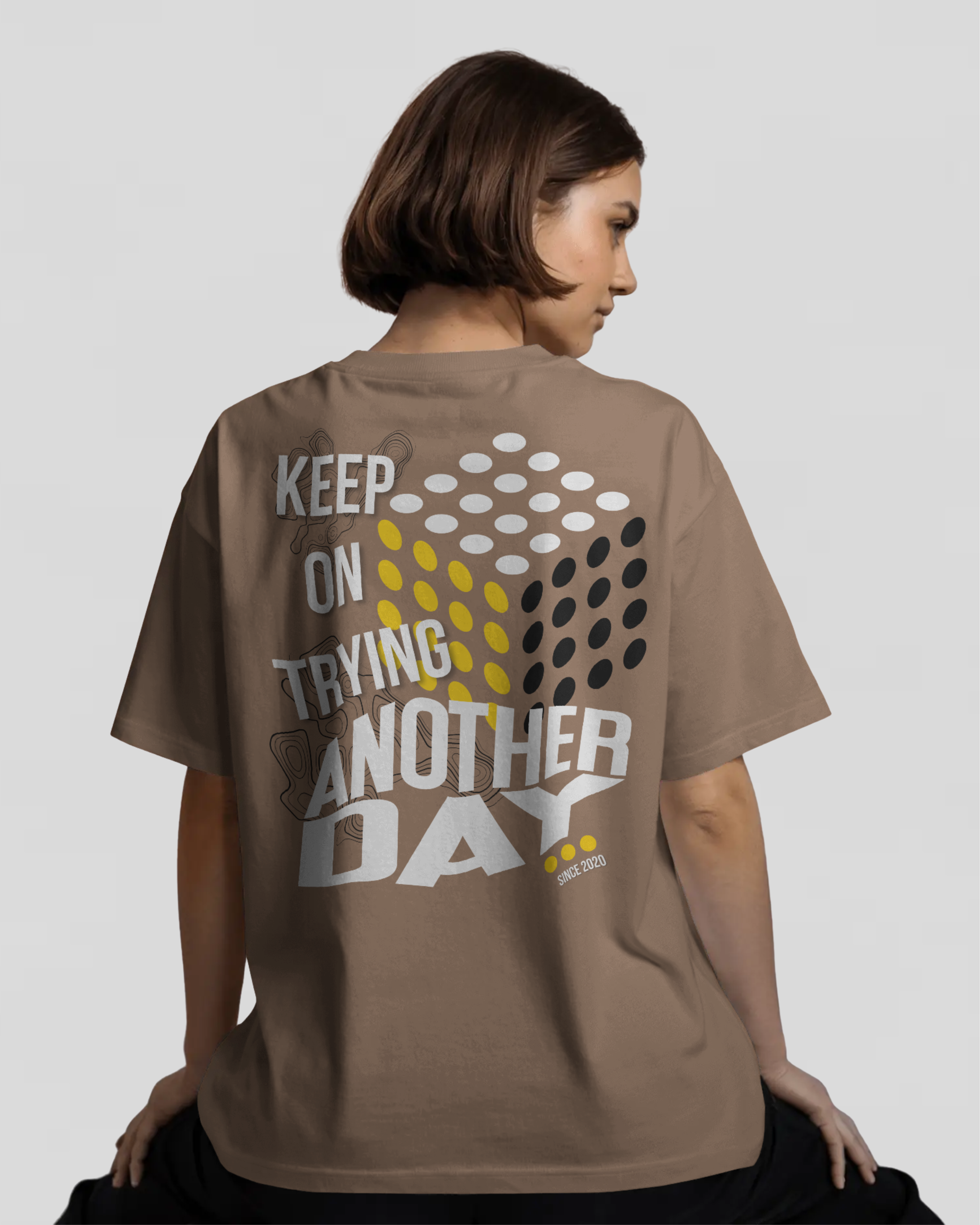 ANOTHER DAY Tshirt (Coffiee)