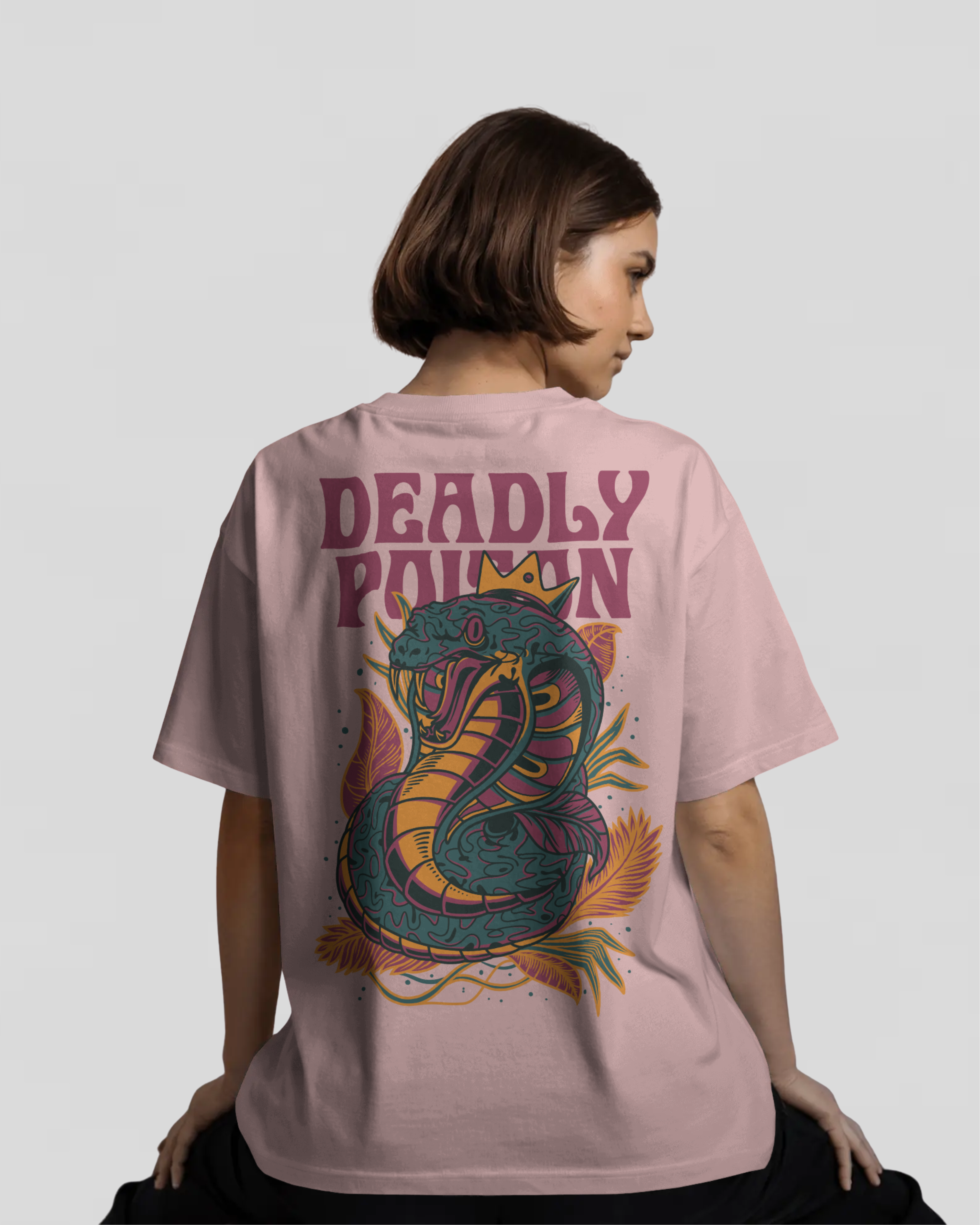 DEADLY POISON Tshirt (Baby Pink)