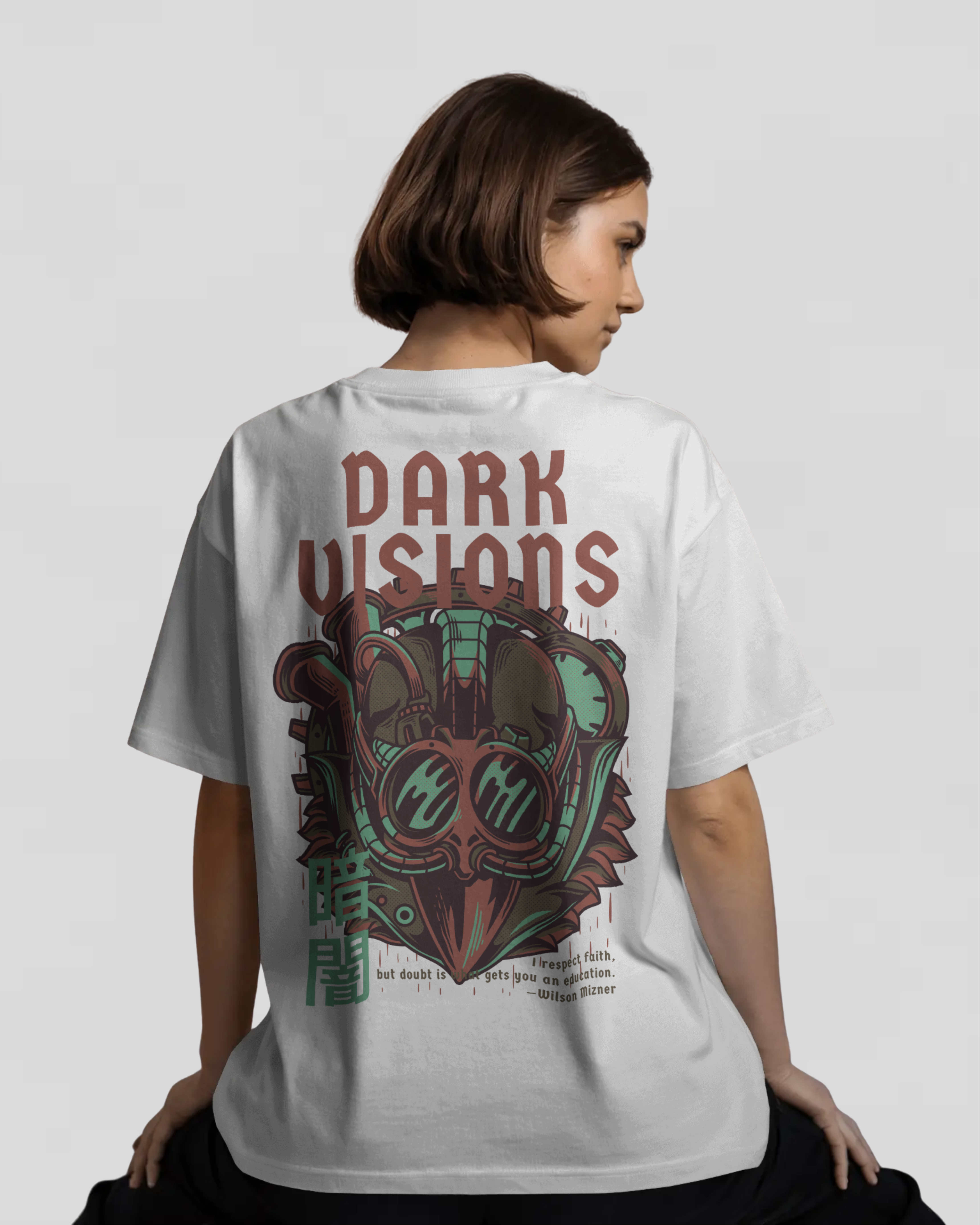 DARK VISIONS Tshirt (White)