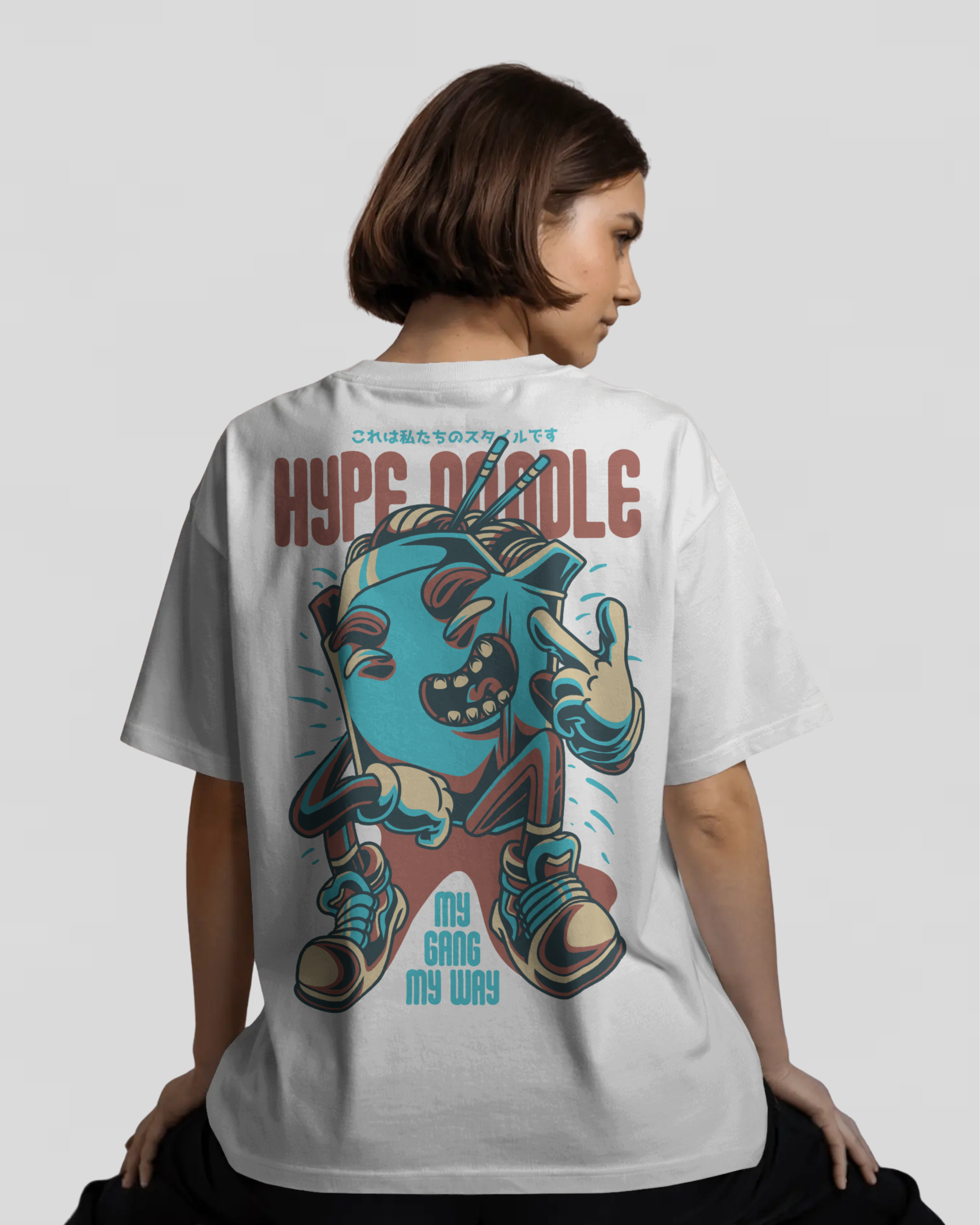 HYPE NOODLE Tshirt (White)