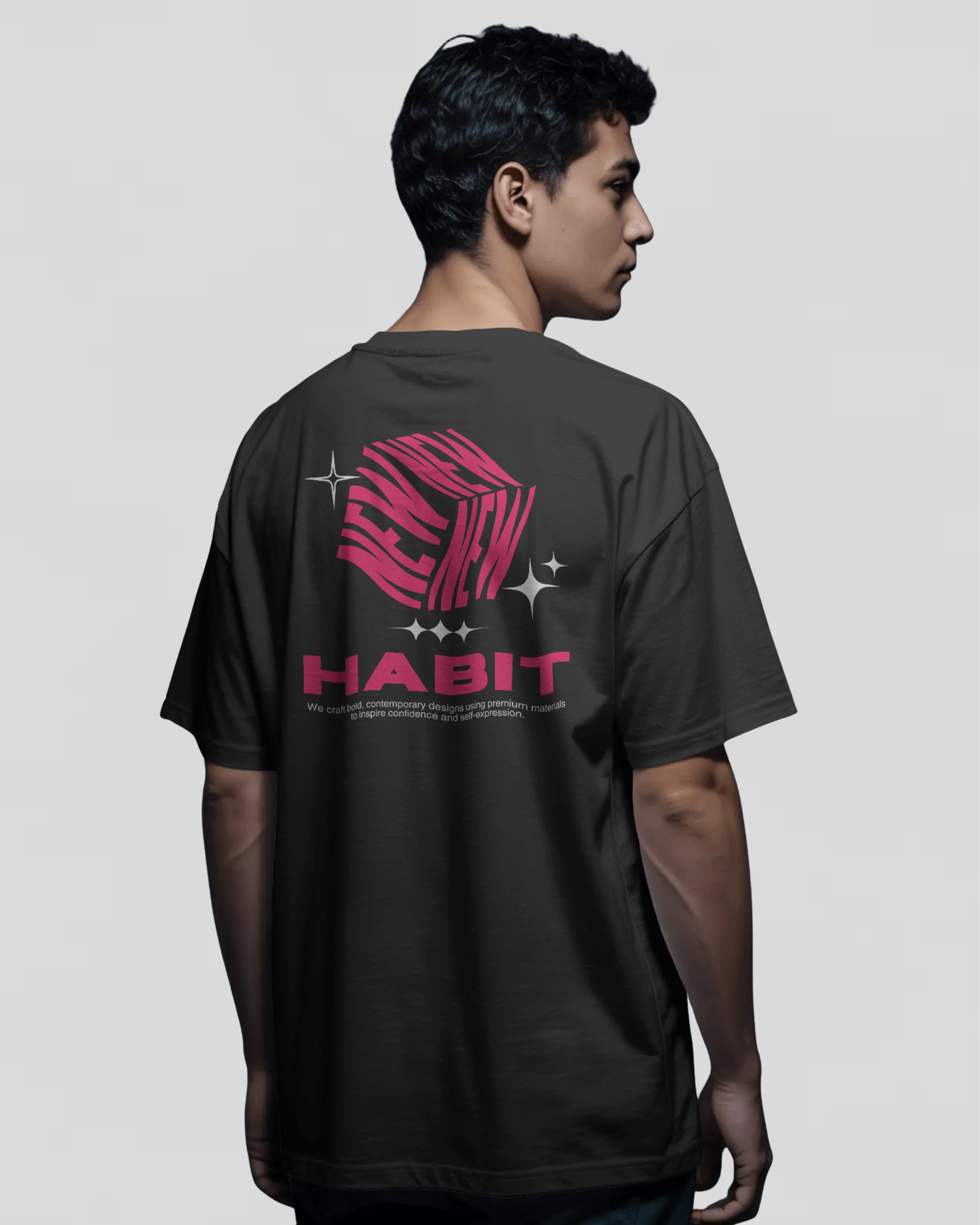 HABIT Oversize Tshirt (Black)