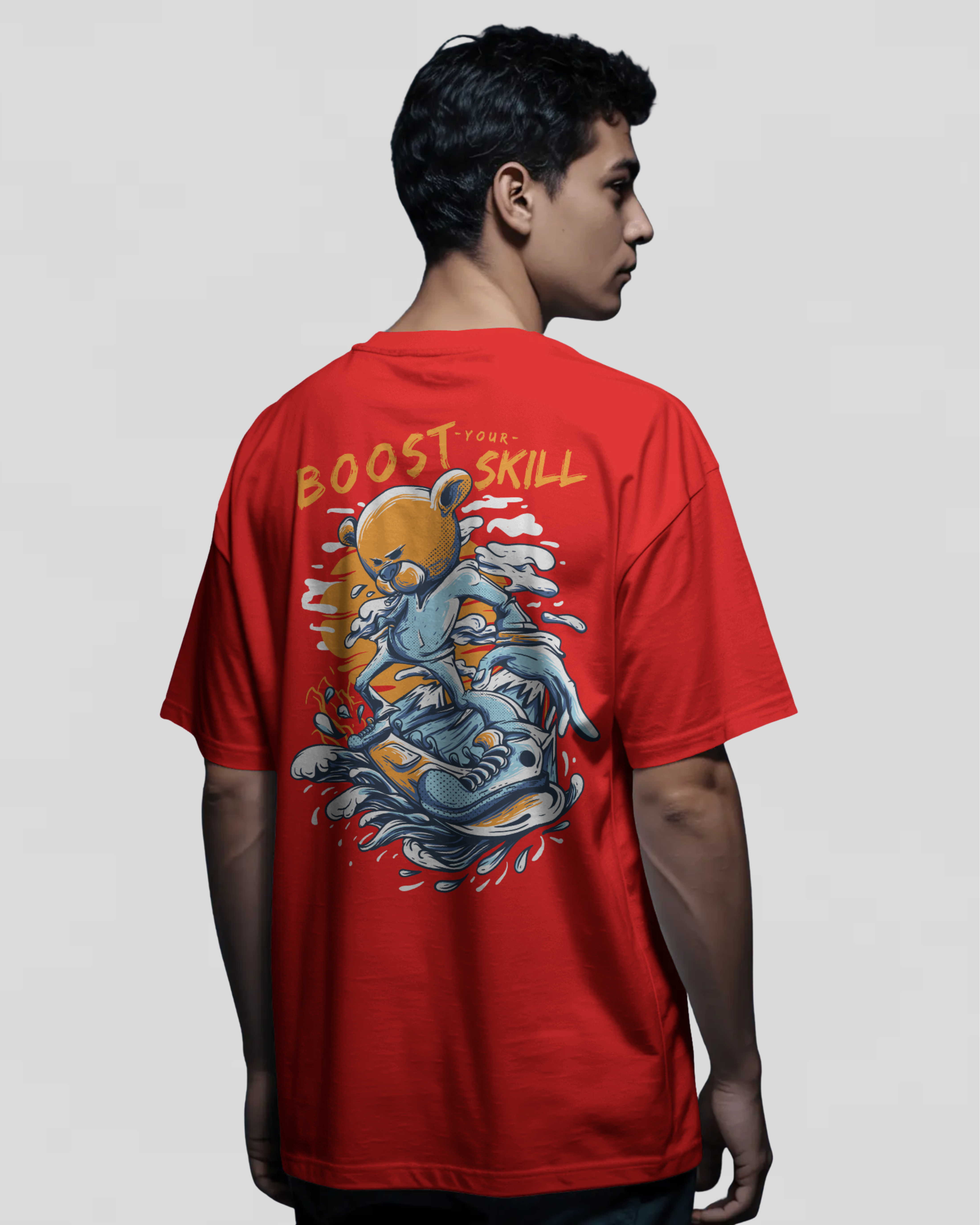 BOOST SKILL Tshirt (Red)