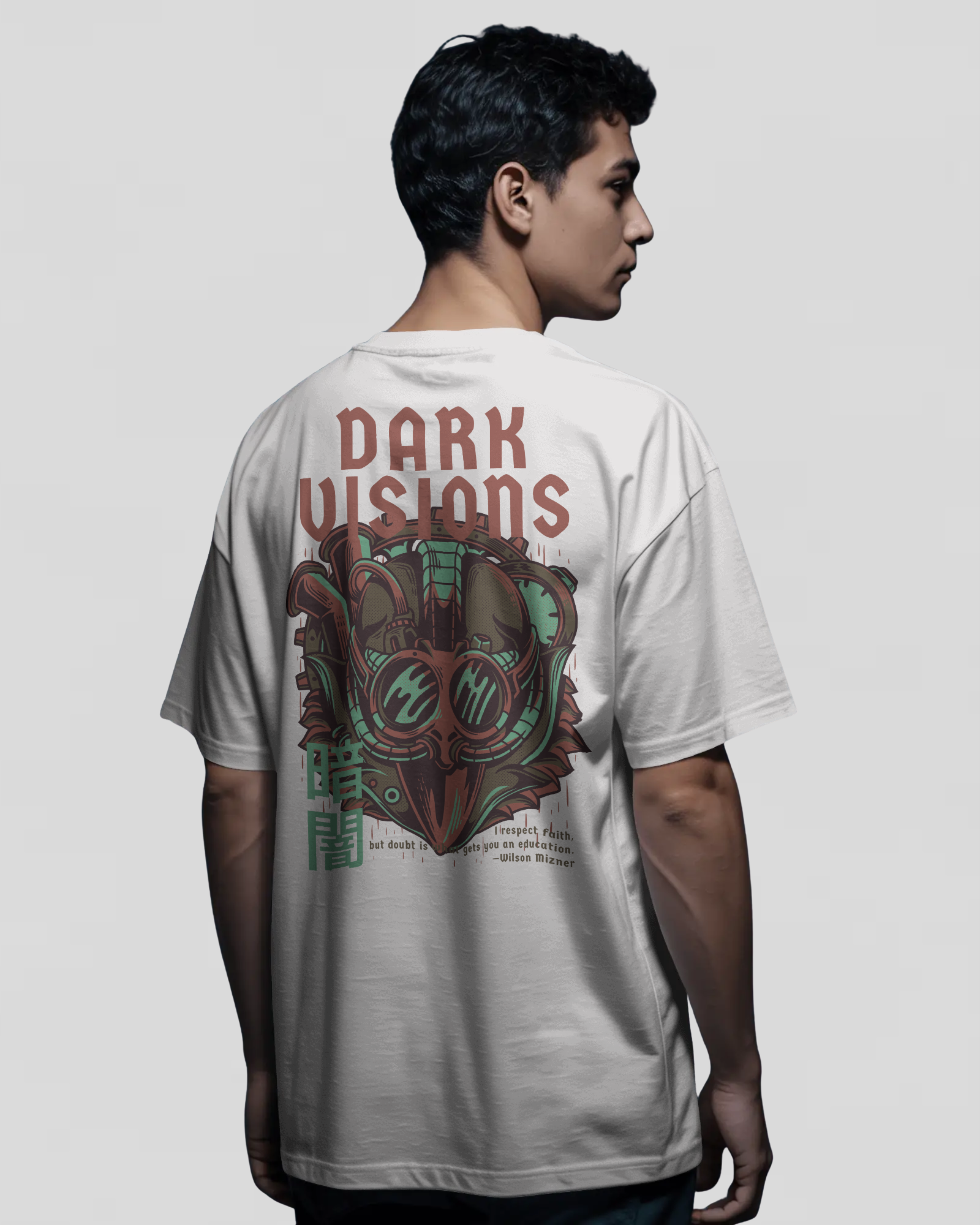 DARK VISIONS Tshirt (White)