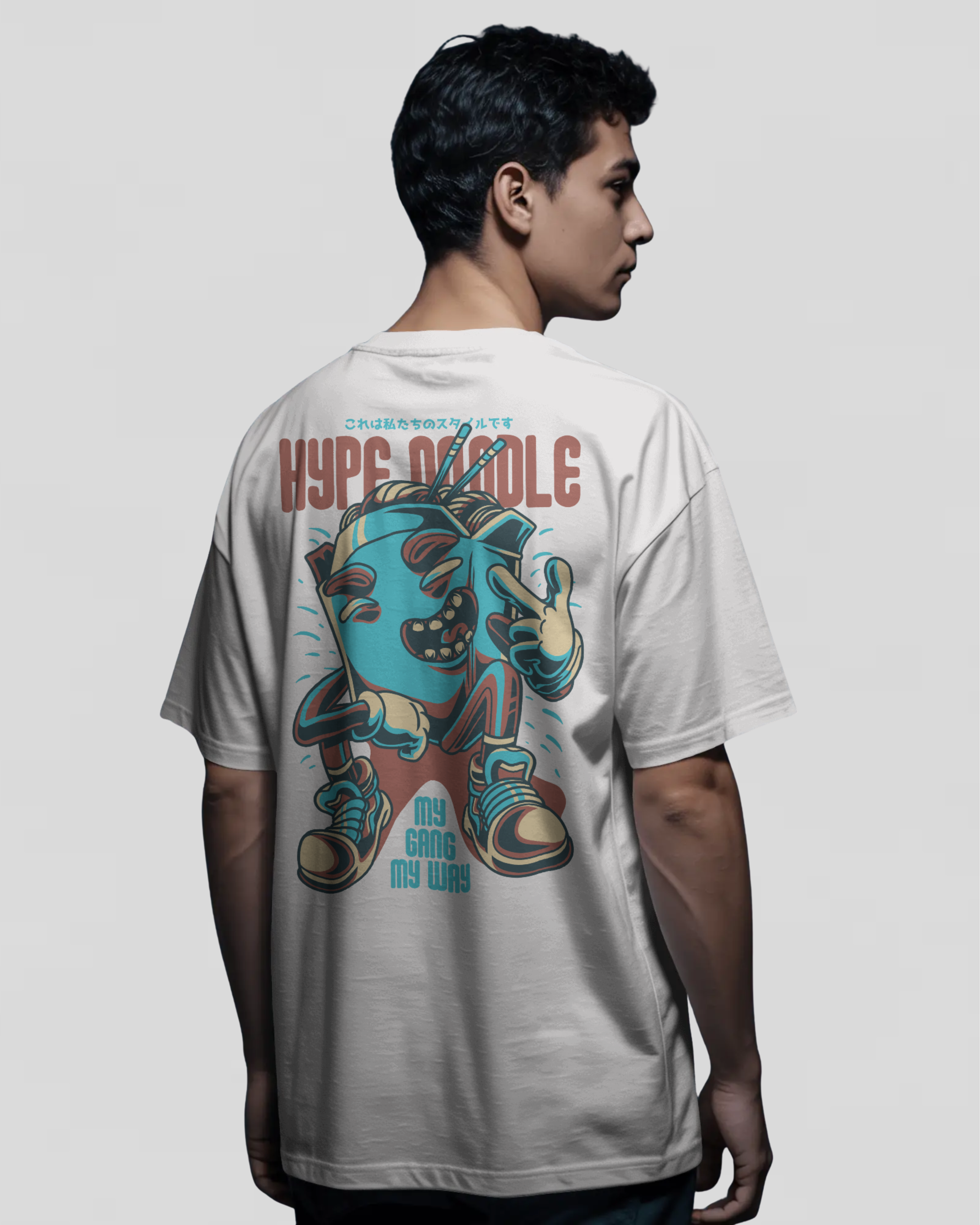 HYPE NOODLE Tshirt (White)