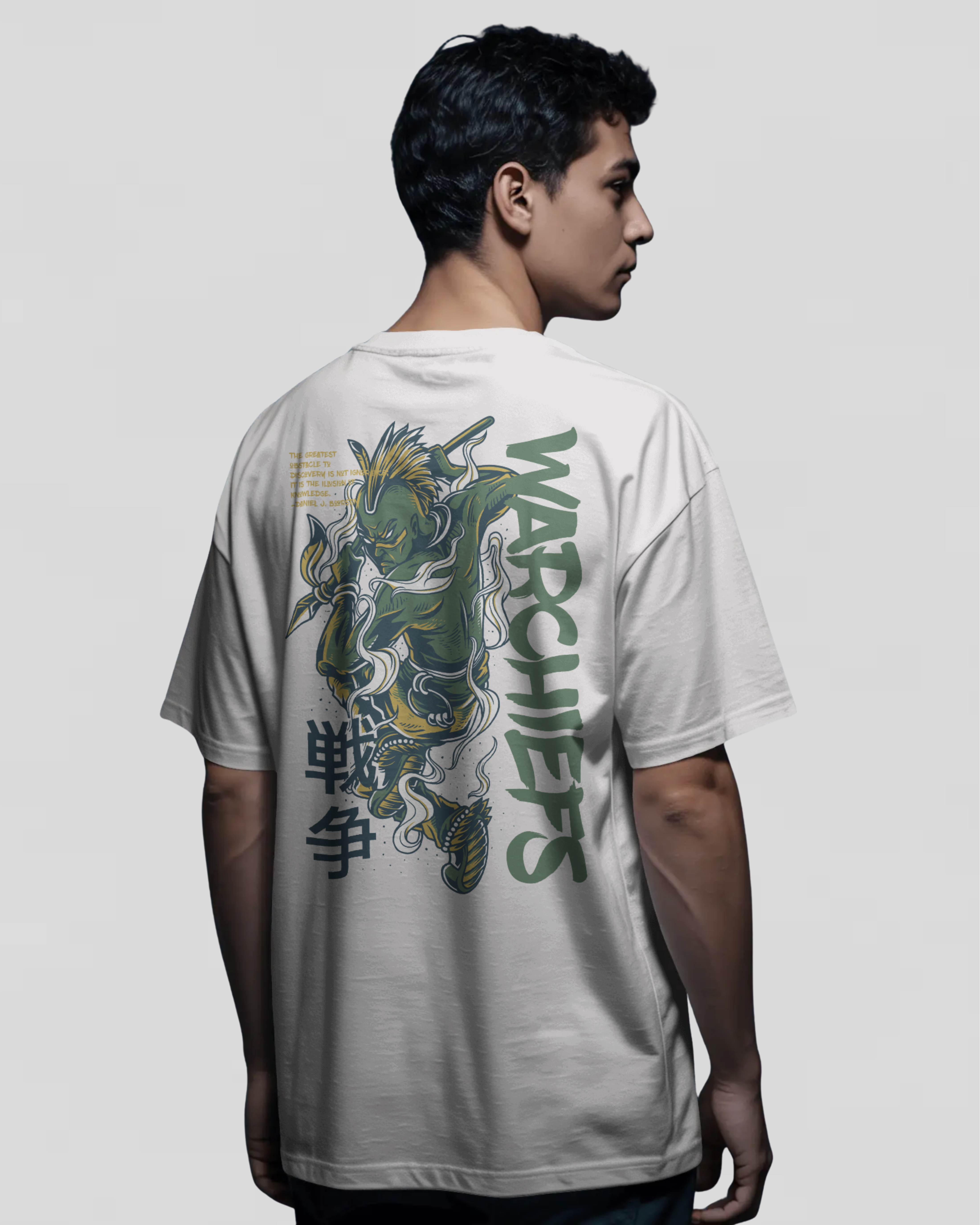 WARCHIEFS Oversize Tshirt (White)