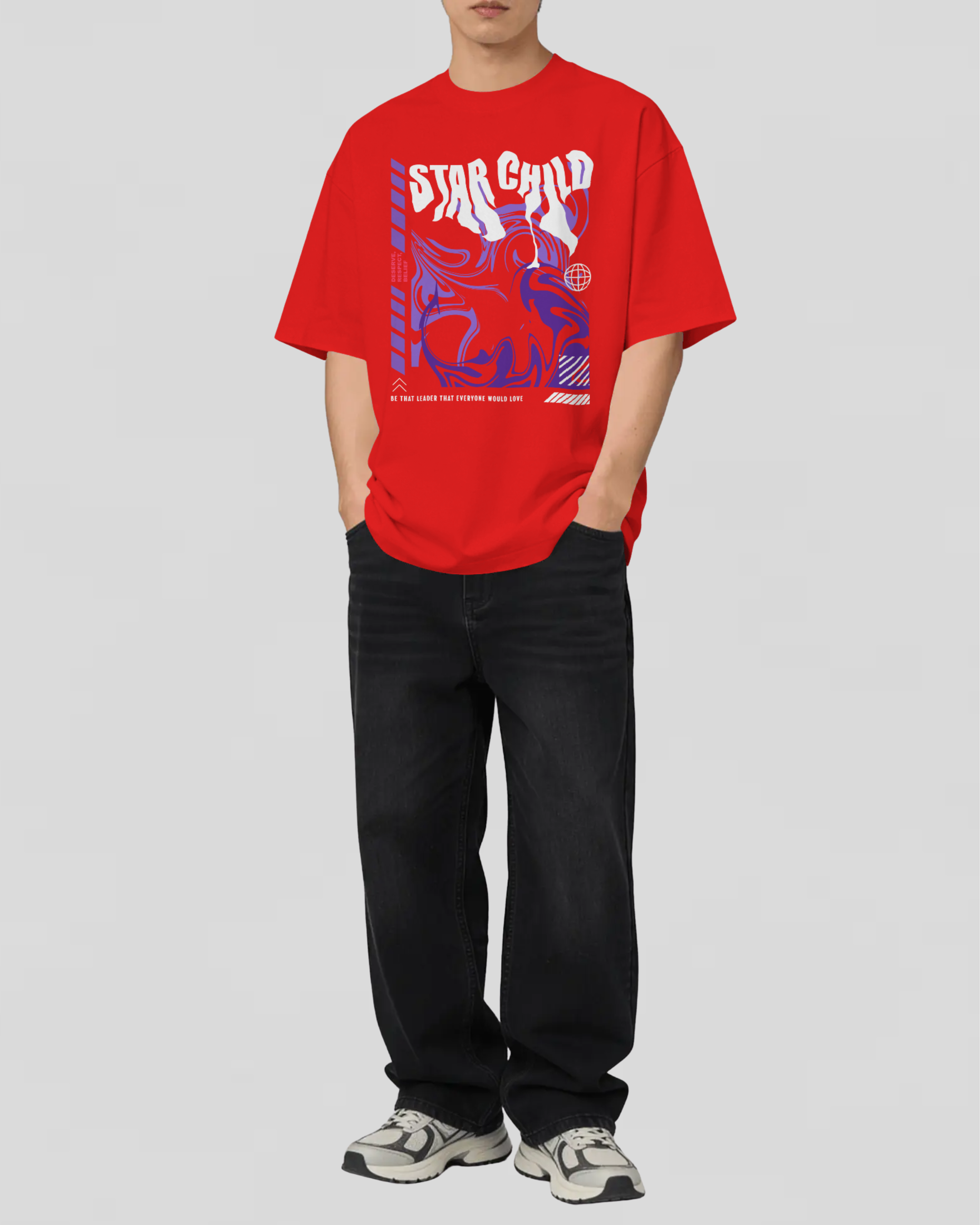 STAR CHILD Tshirt (Red)