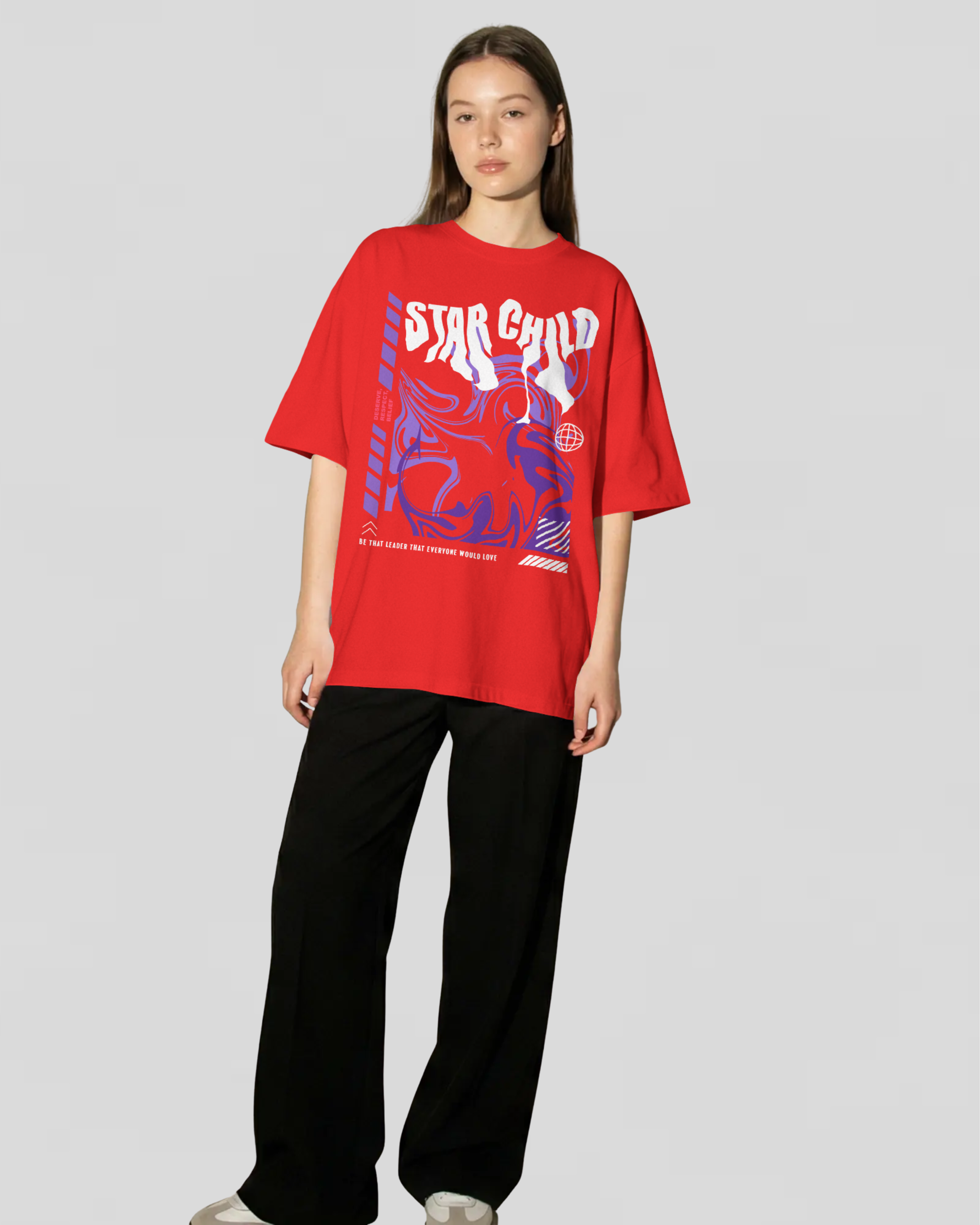 STAR CHILD Tshirt (Red)