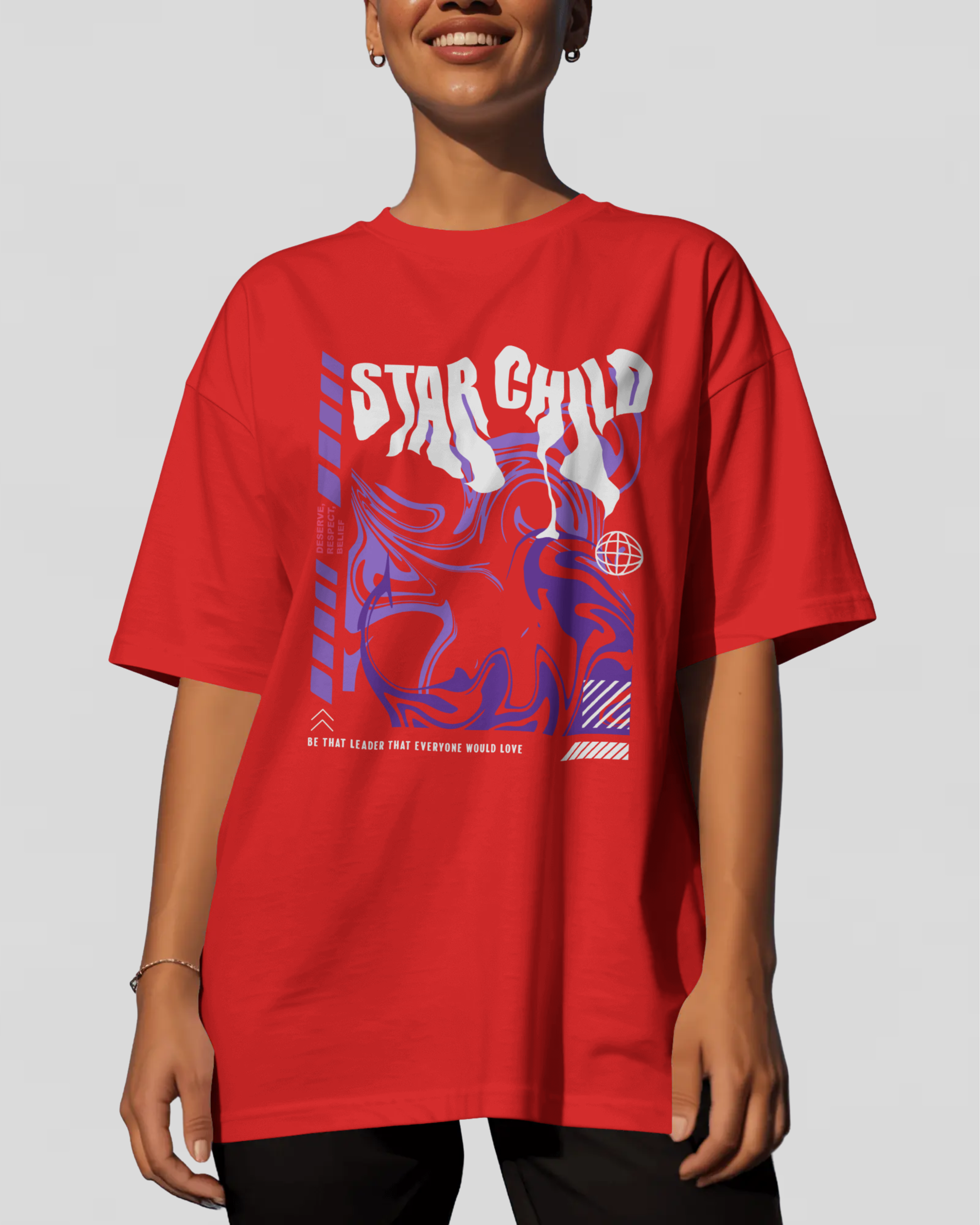 STAR CHILD Tshirt (Red)