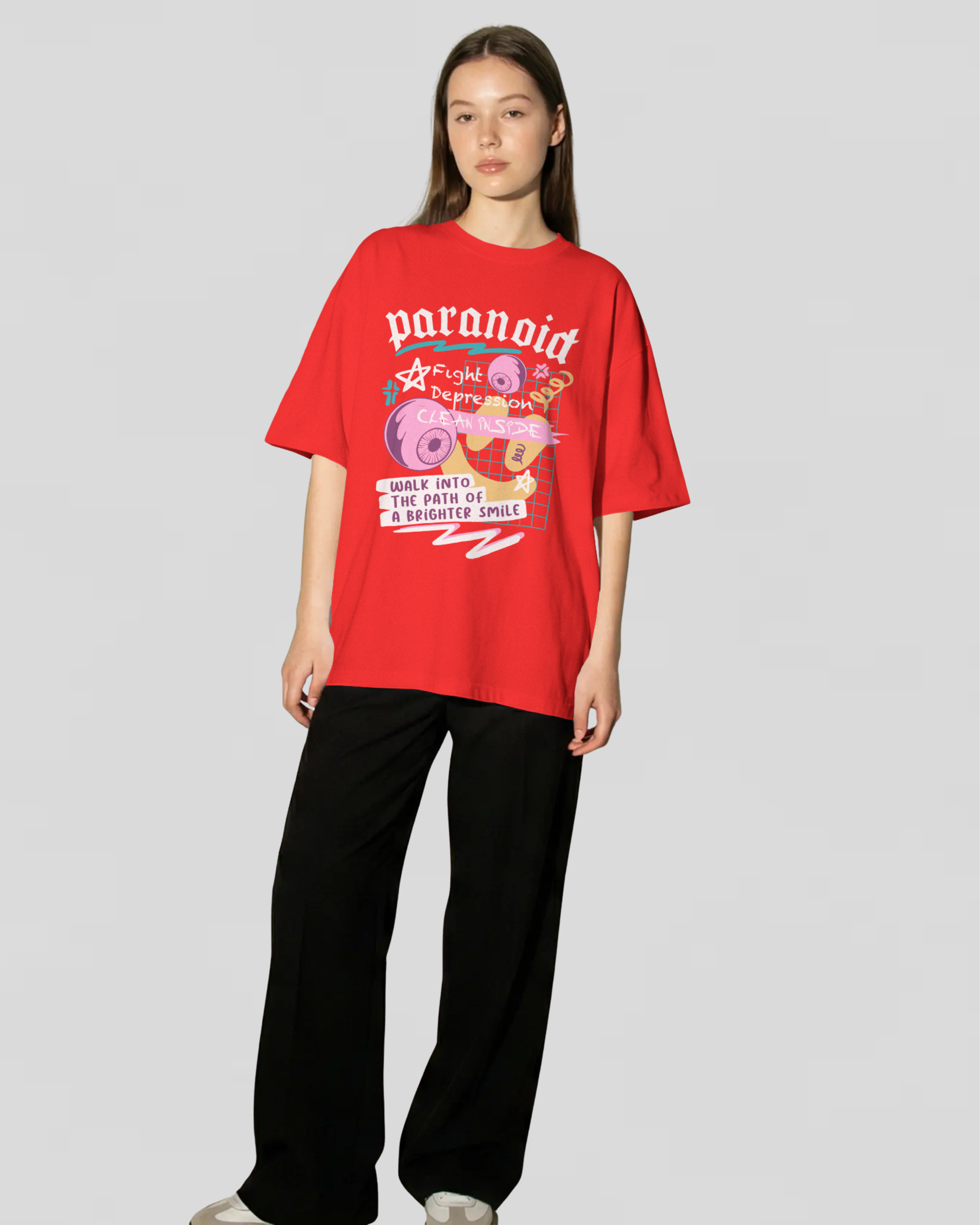 PARANOID Tshirt (Red)