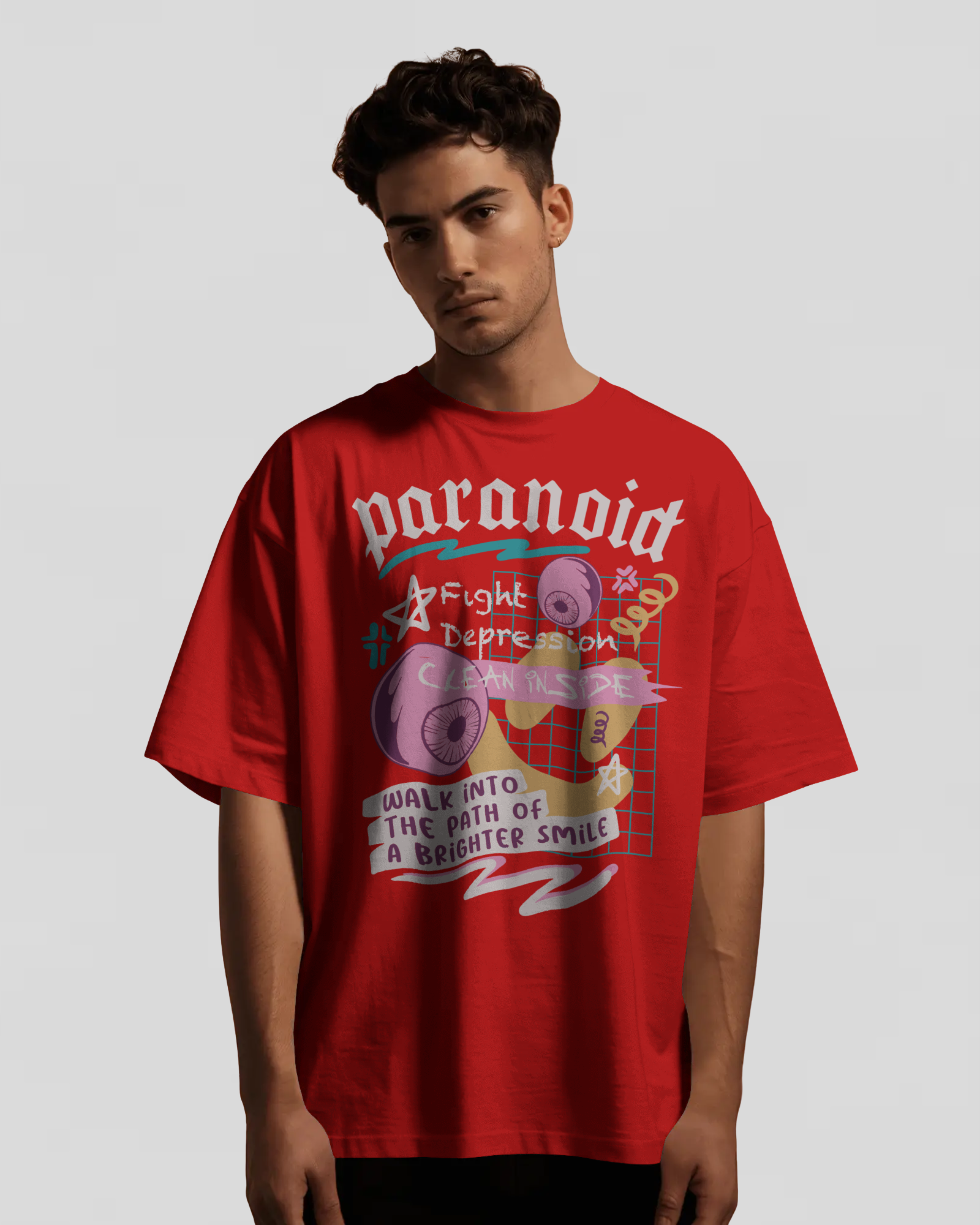 PARANOID Tshirt (Red)