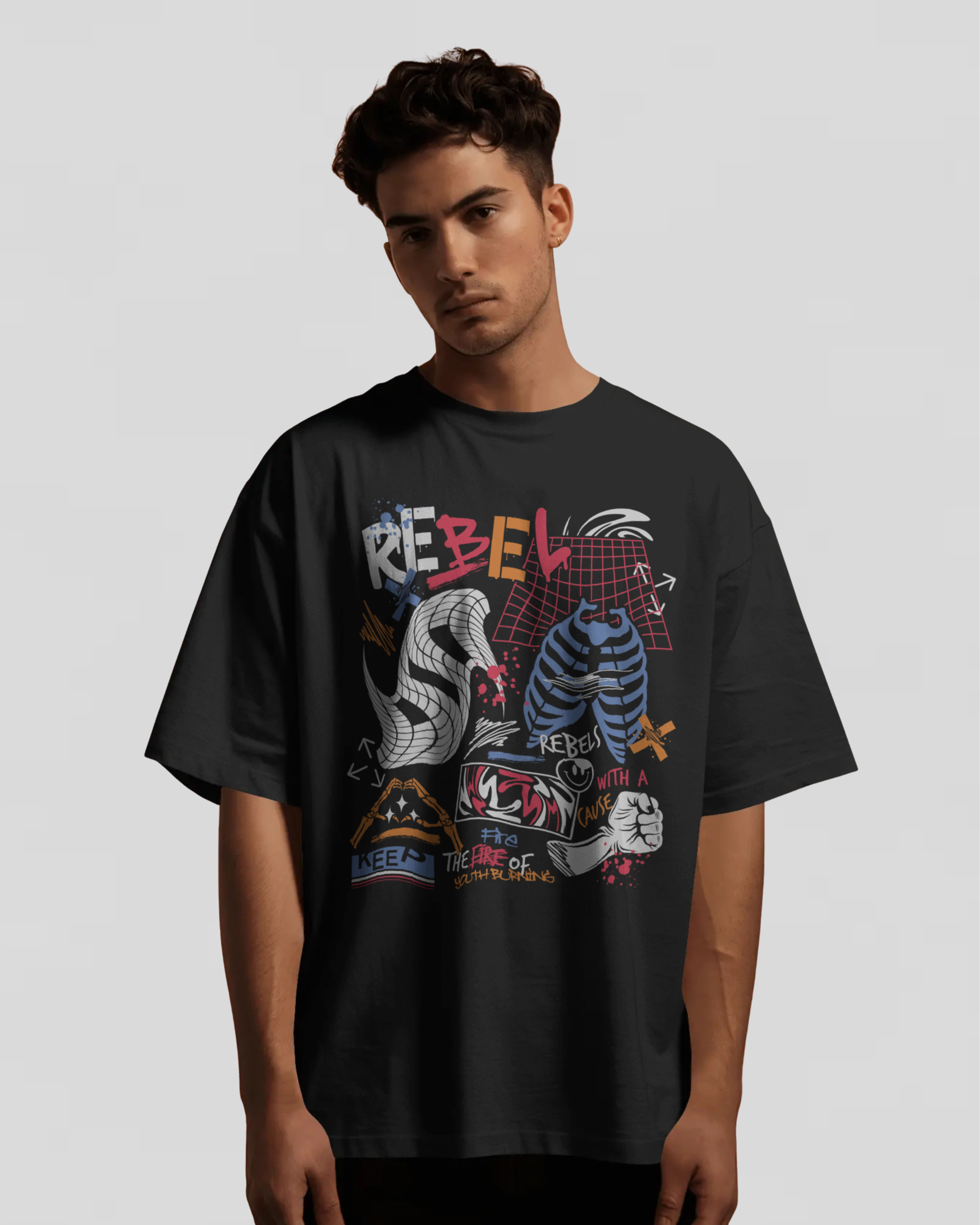 REBEL Tshirt (Black)