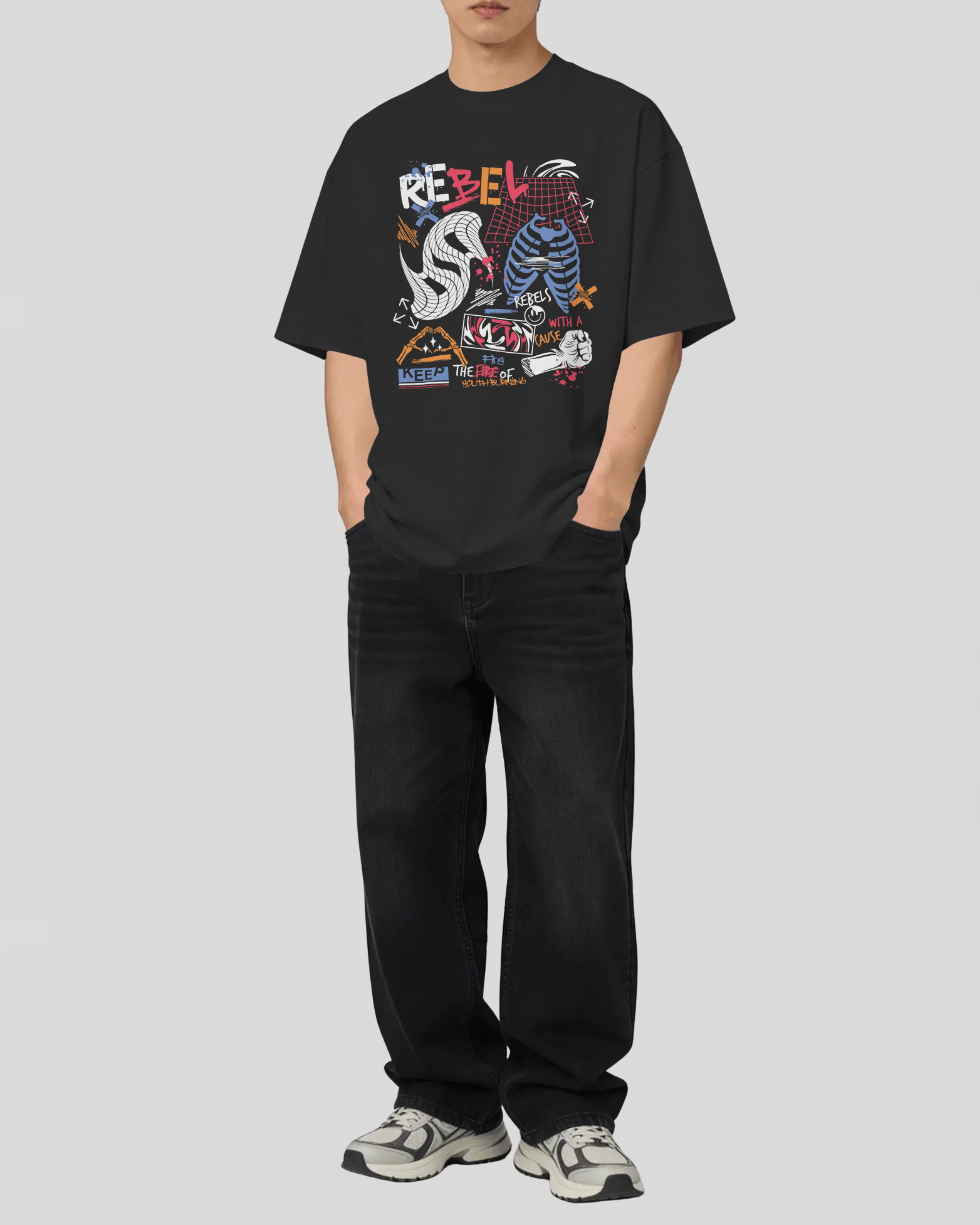 REBEL Tshirt (Black)