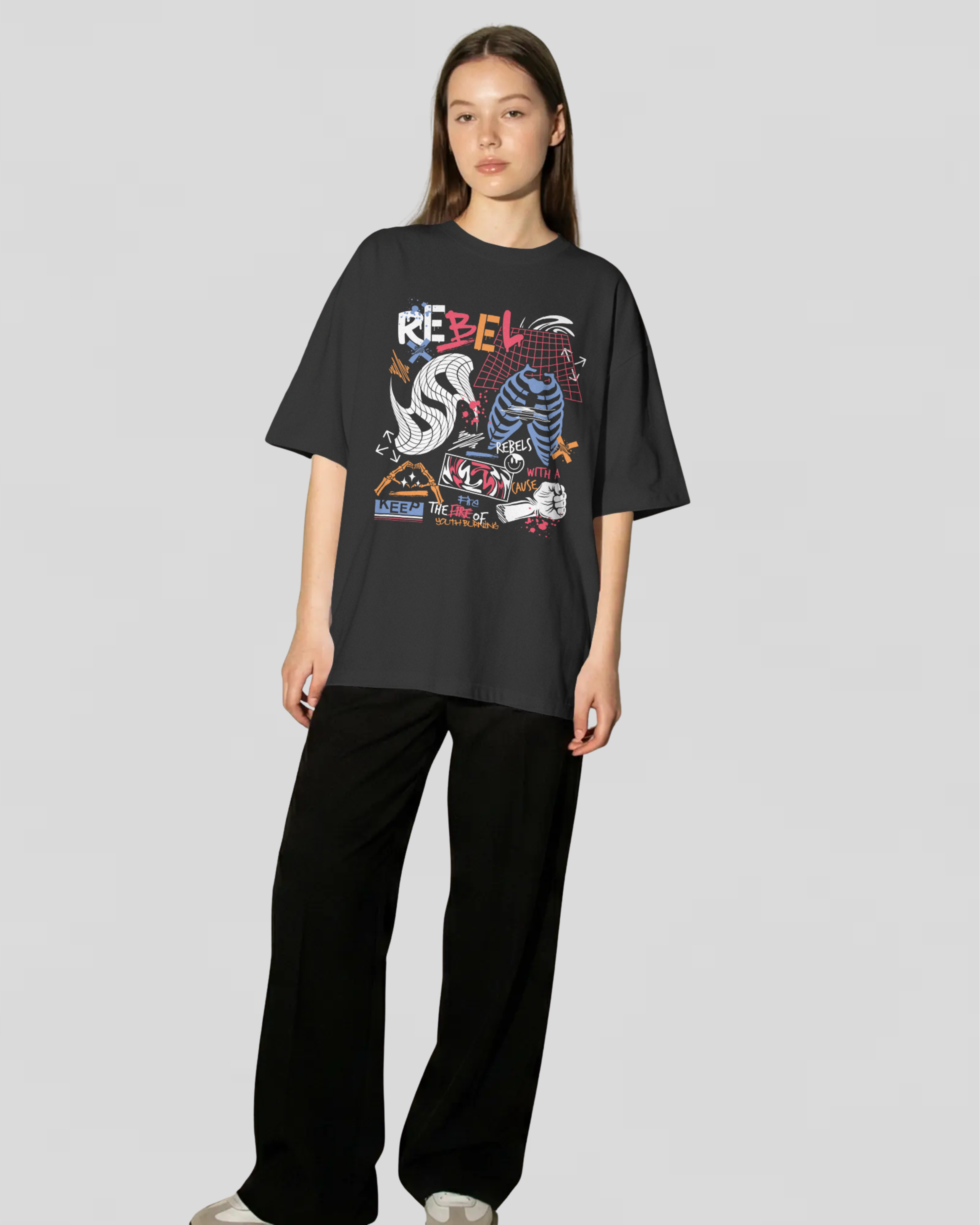 REBEL Tshirt (Black)