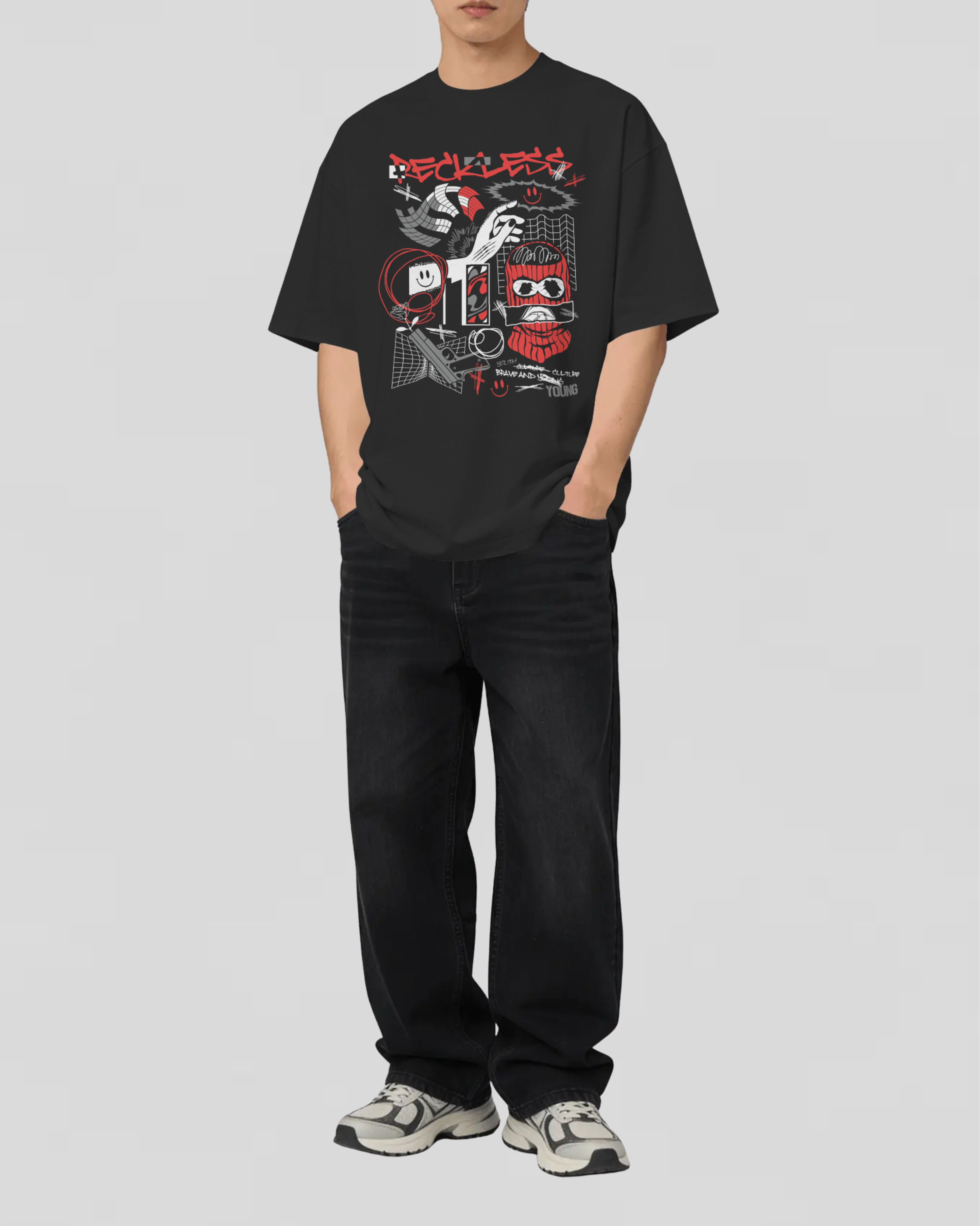 YOUNG Tshirt (Black)