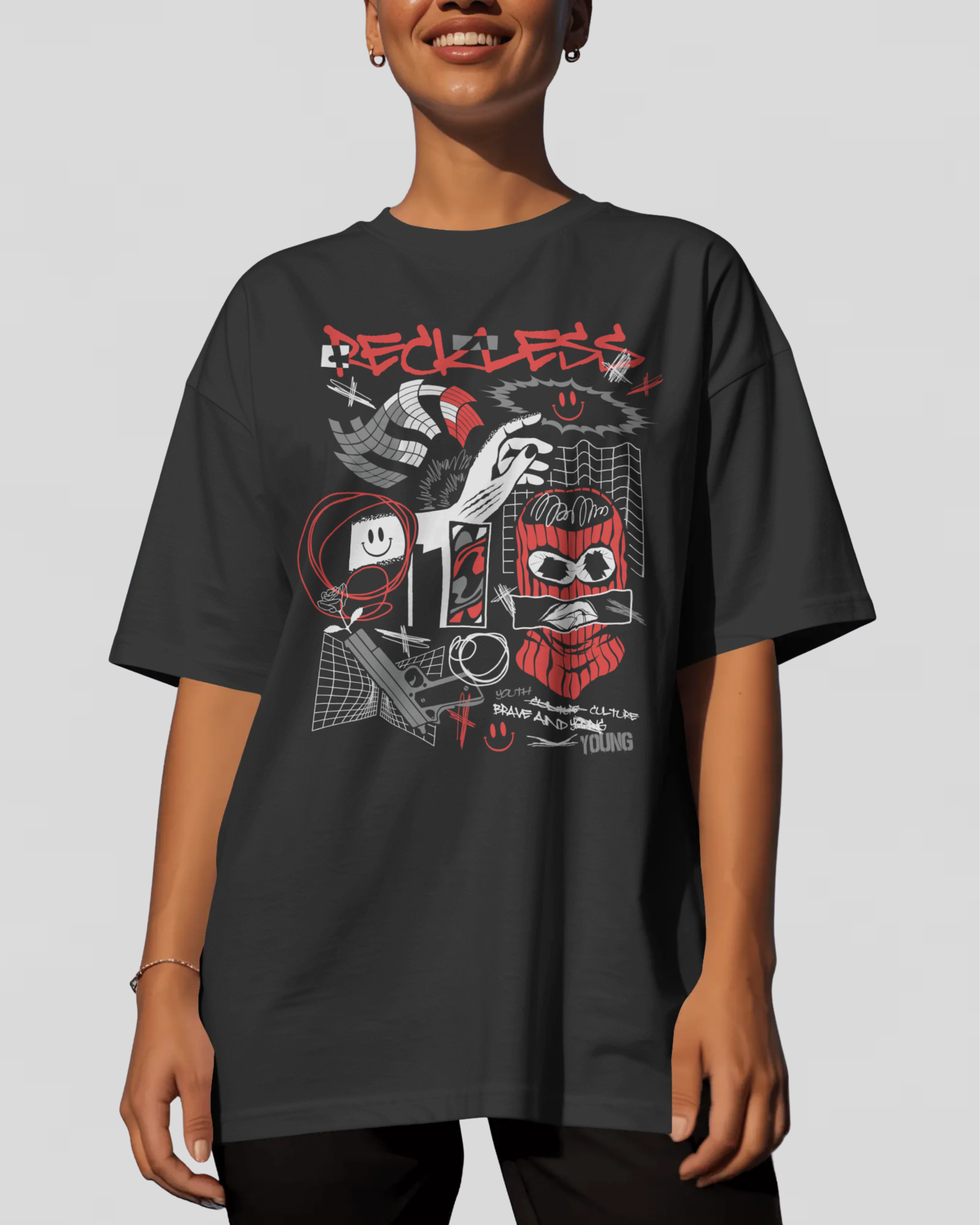 YOUNG Tshirt (Black)