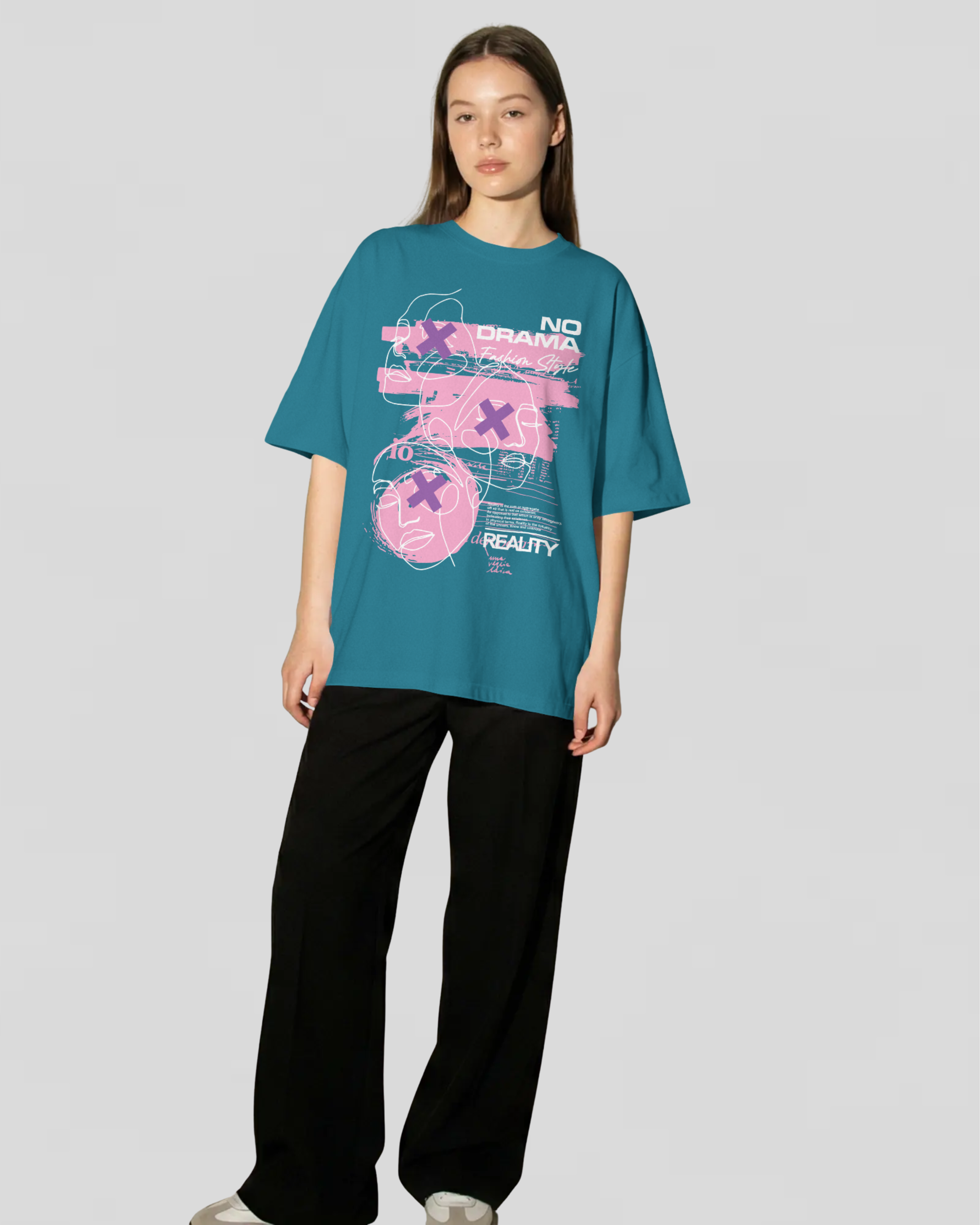 NO DRAMA (Vrystal Teal)