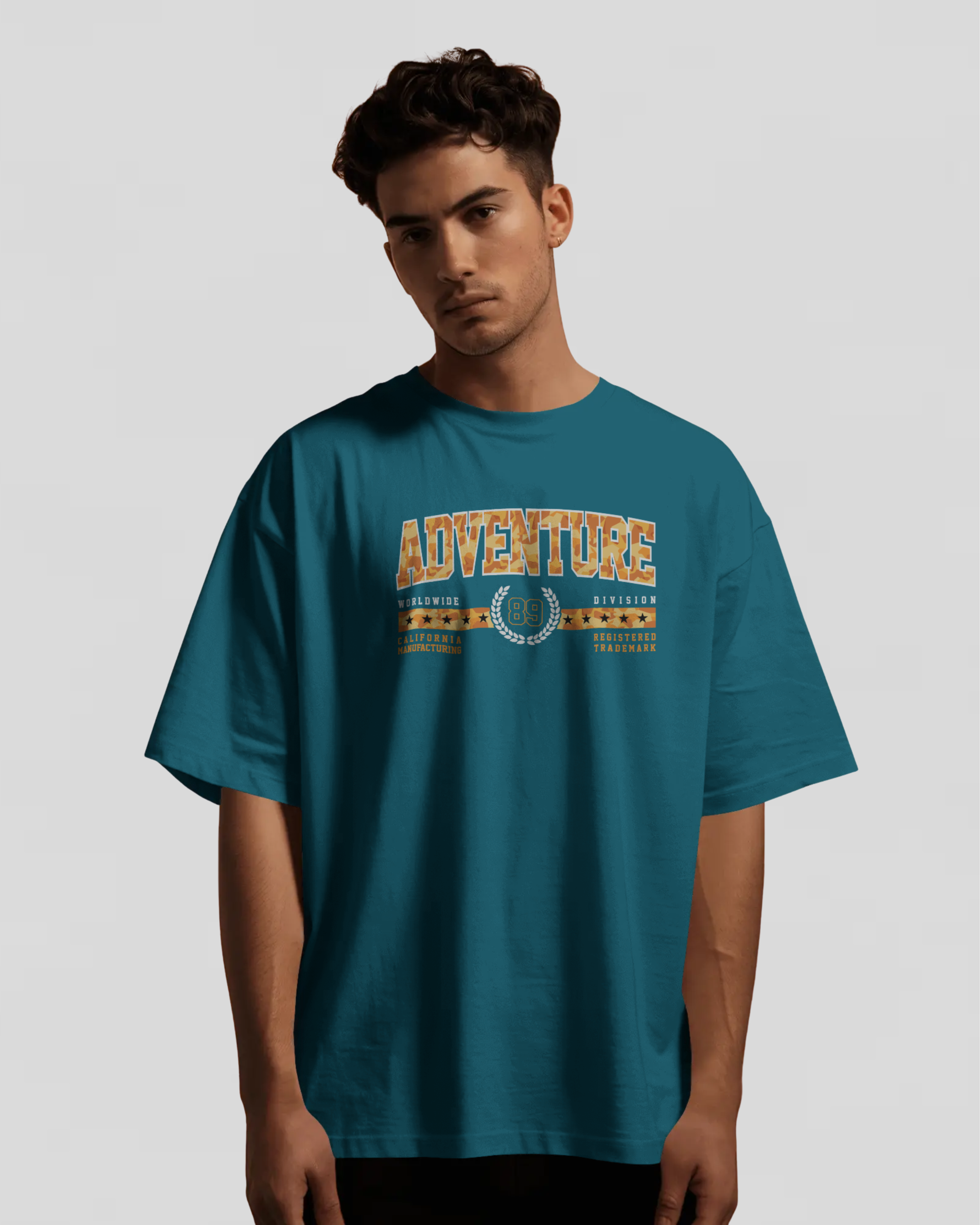 ADVENTURE Tshirt (CRYSTAL TEAL)