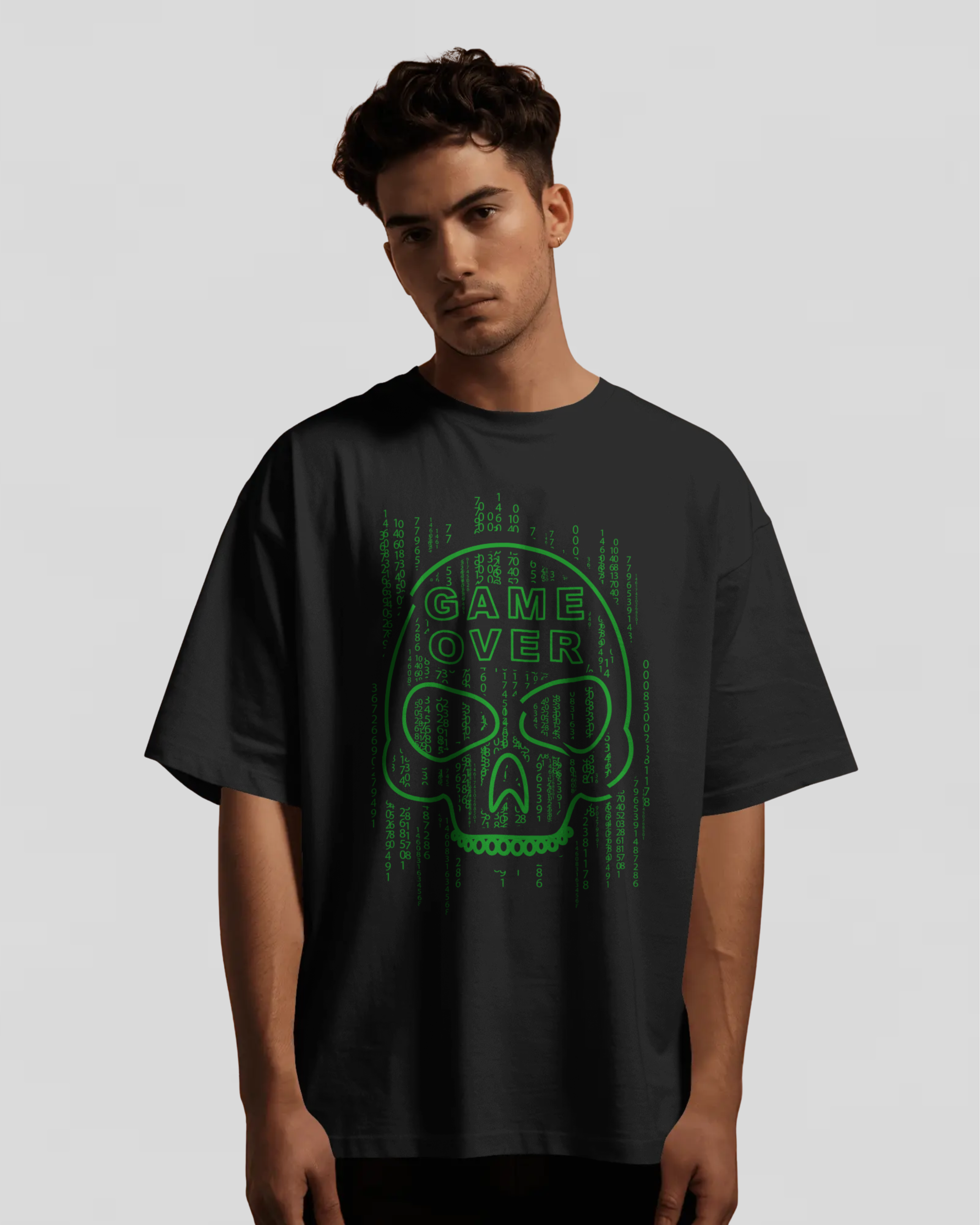 Game Over Tshirt (Black)