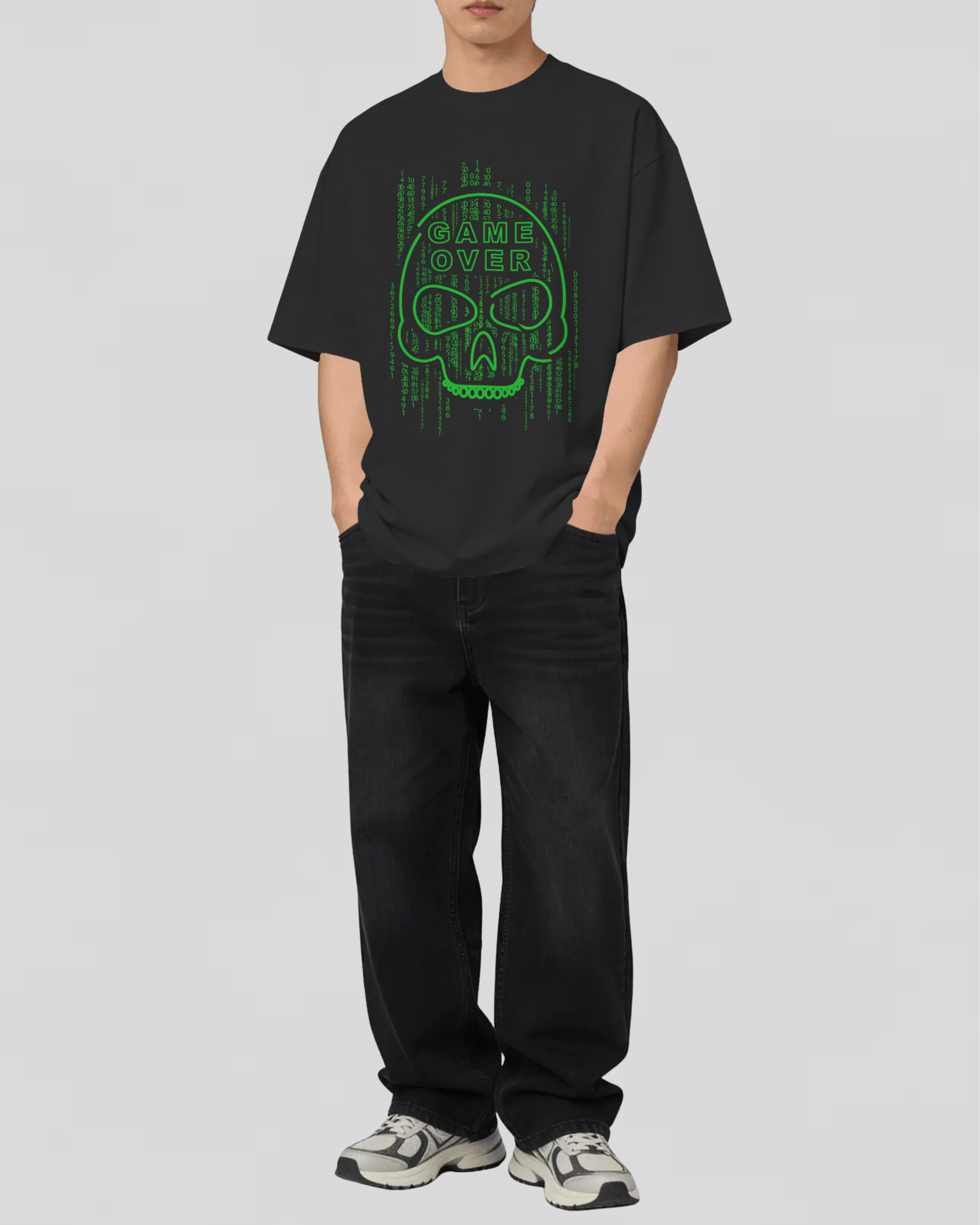 Game Over Tshirt (Black)