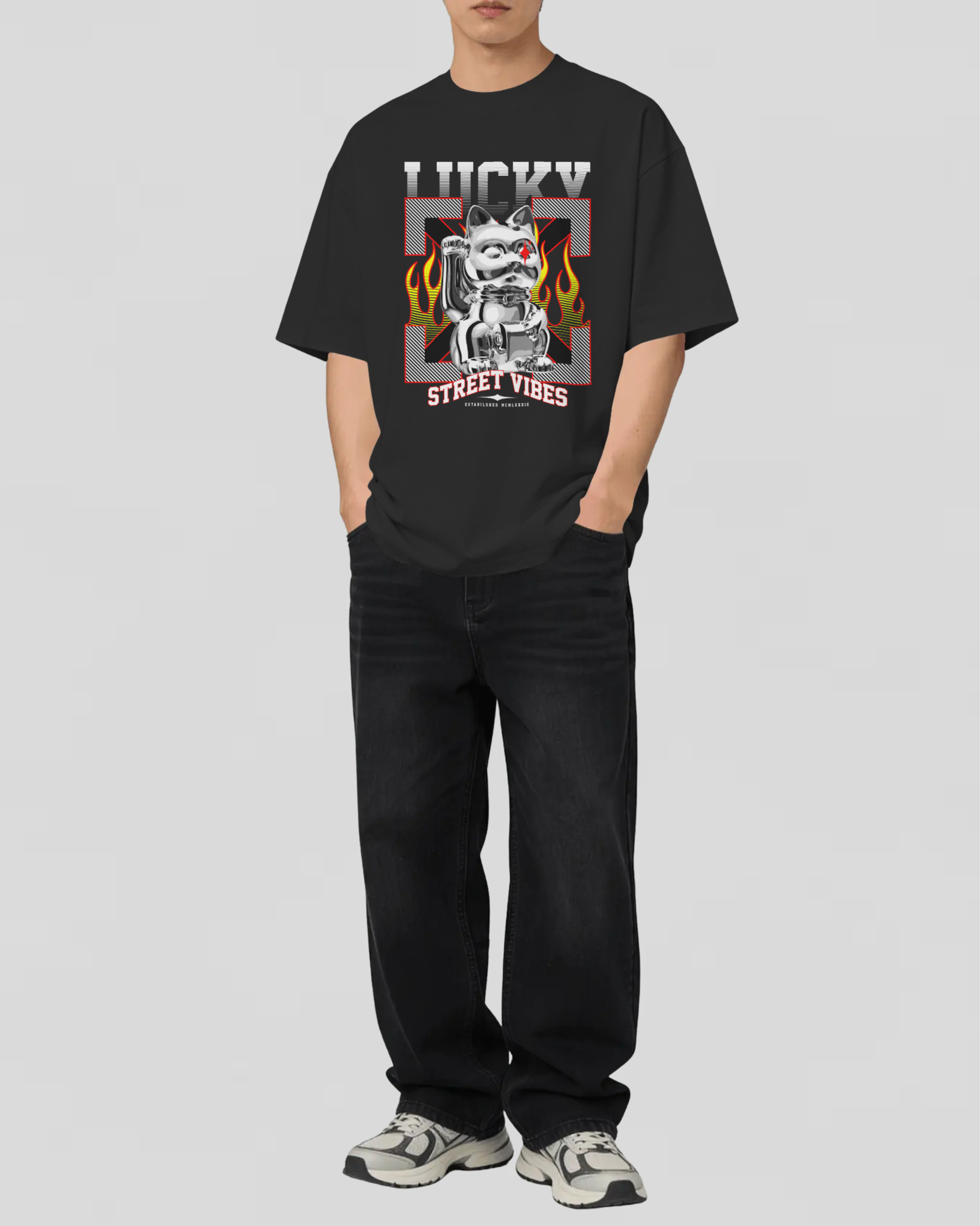 Lucky Tshirt (Black)