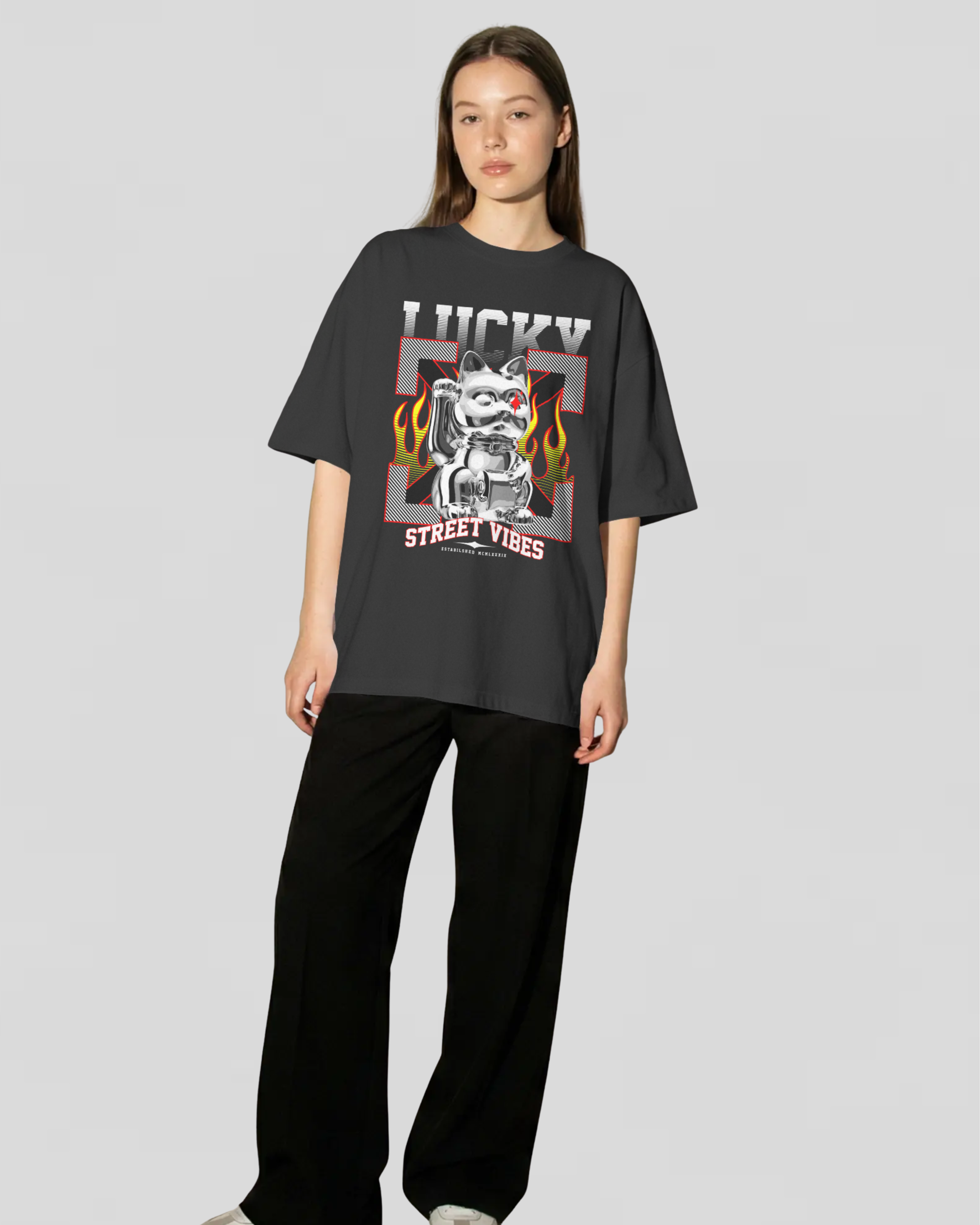 Lucky Tshirt (Black)