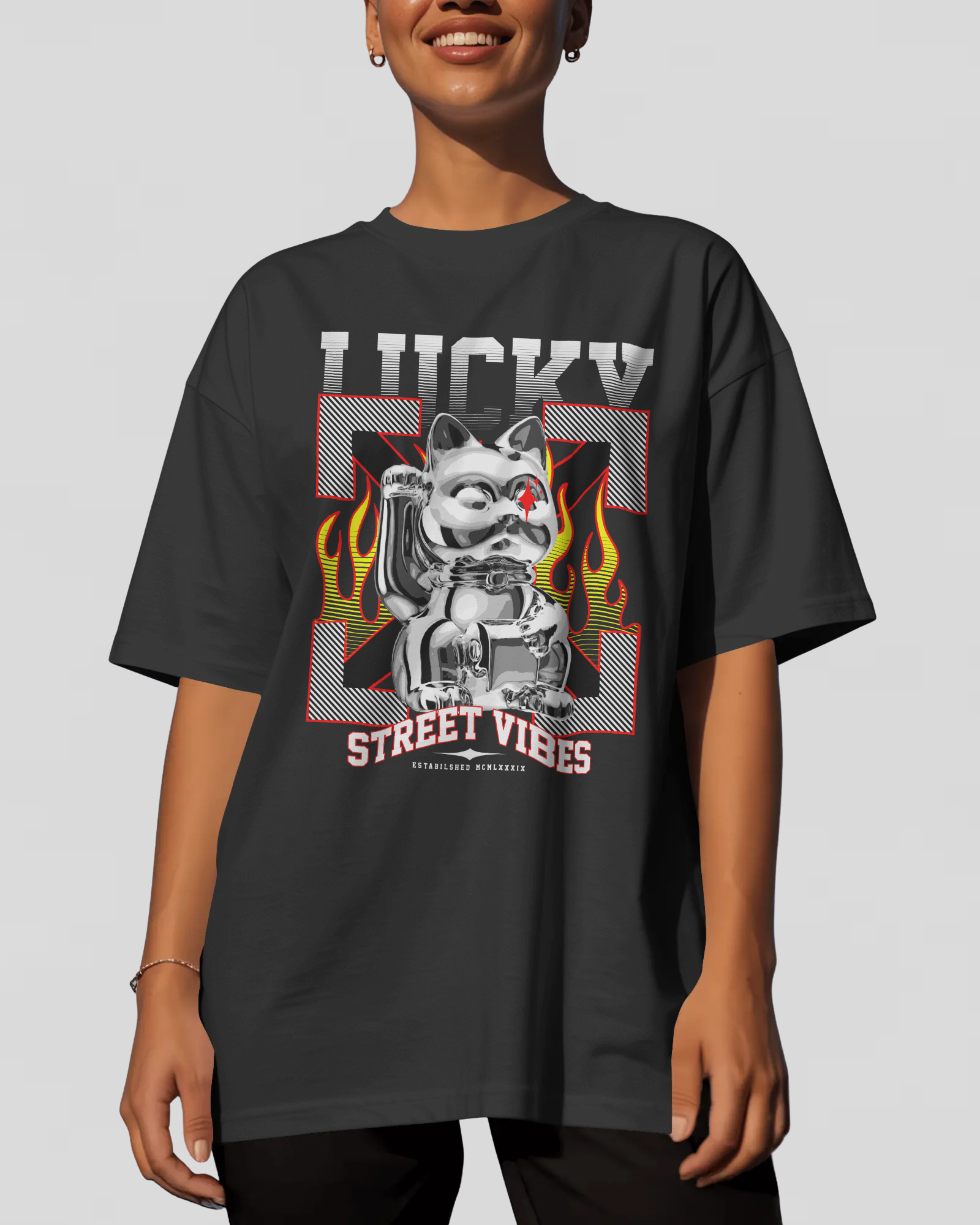 Lucky Tshirt (Black)